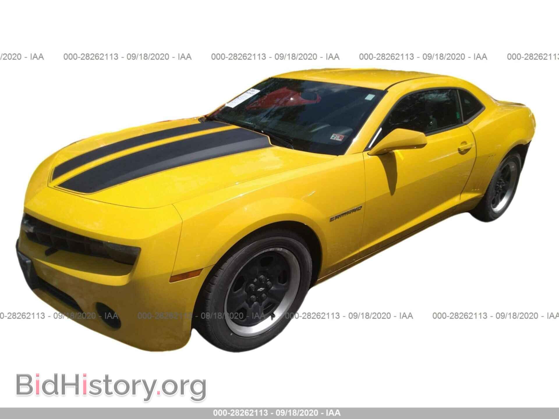 2013 CHEVROLET CAMARO - VIN: 2G1FA1E31D9166807 - Фото 2