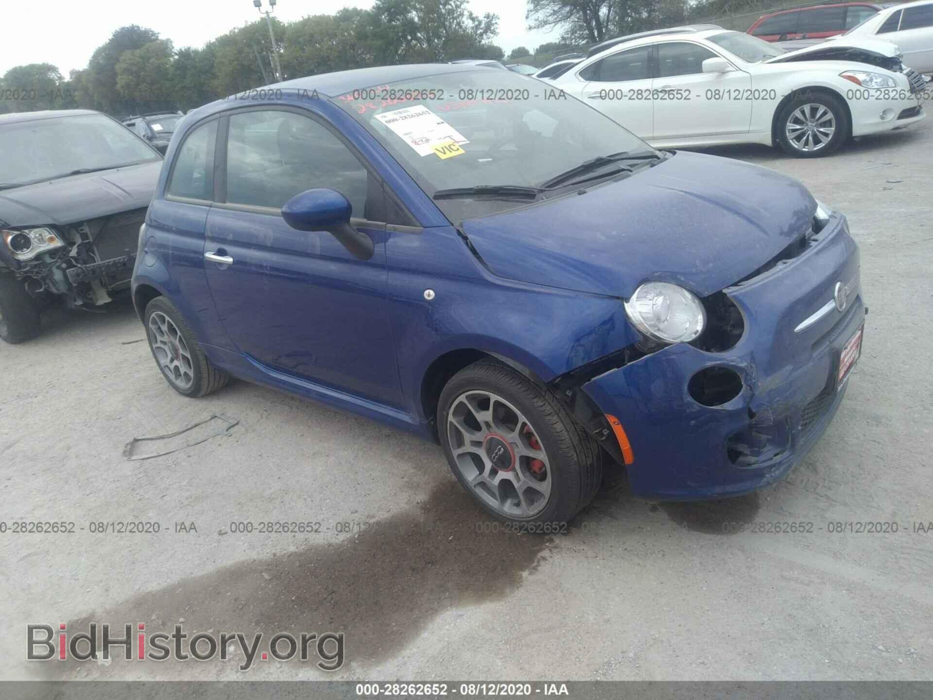 Photo 3C3CFFBR2CT363504 - FIAT 500 2012