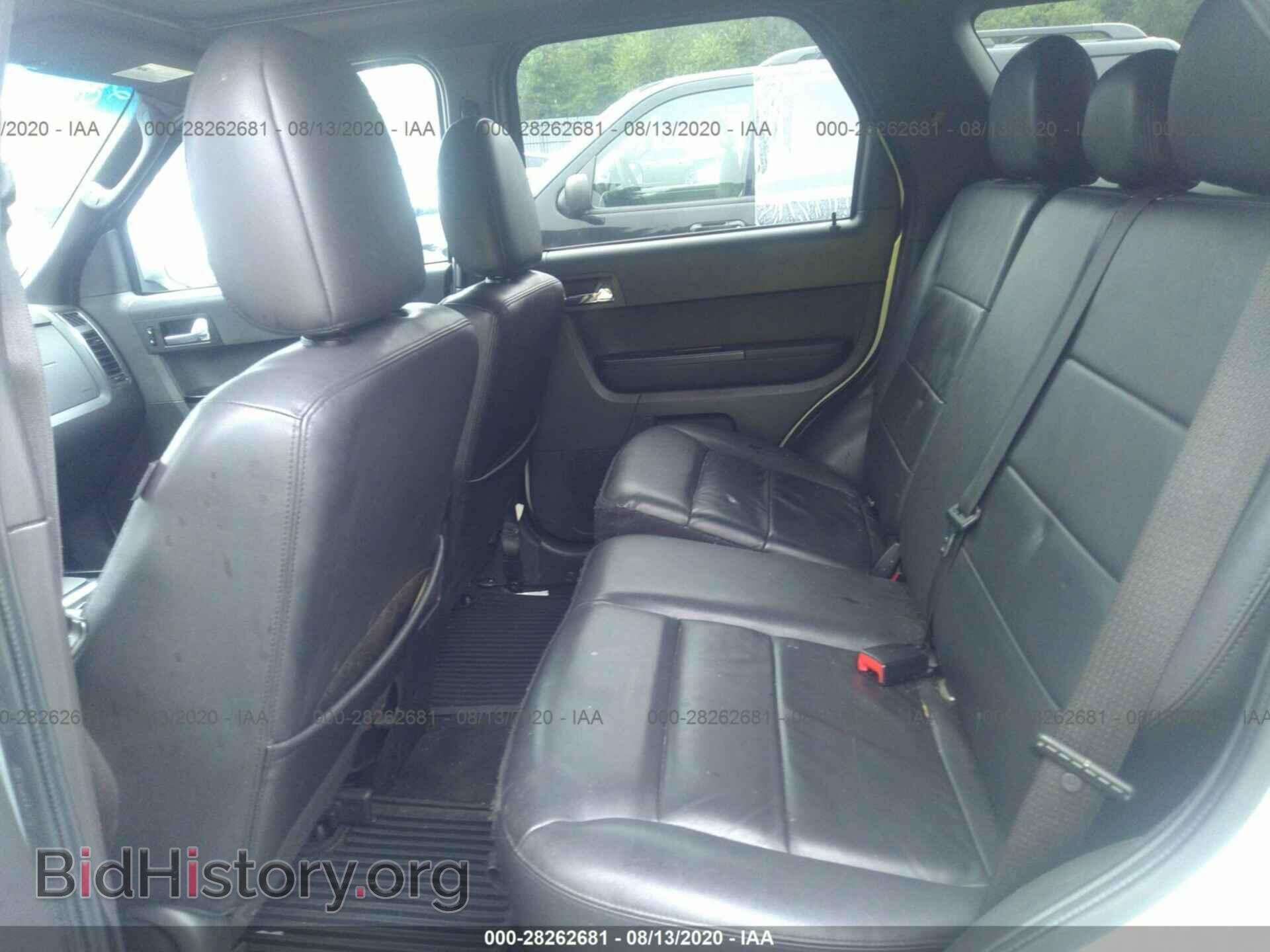 2011 FORD ESCAPE - VIN: 1FMCU9E75BKB47526 - Фото 8
