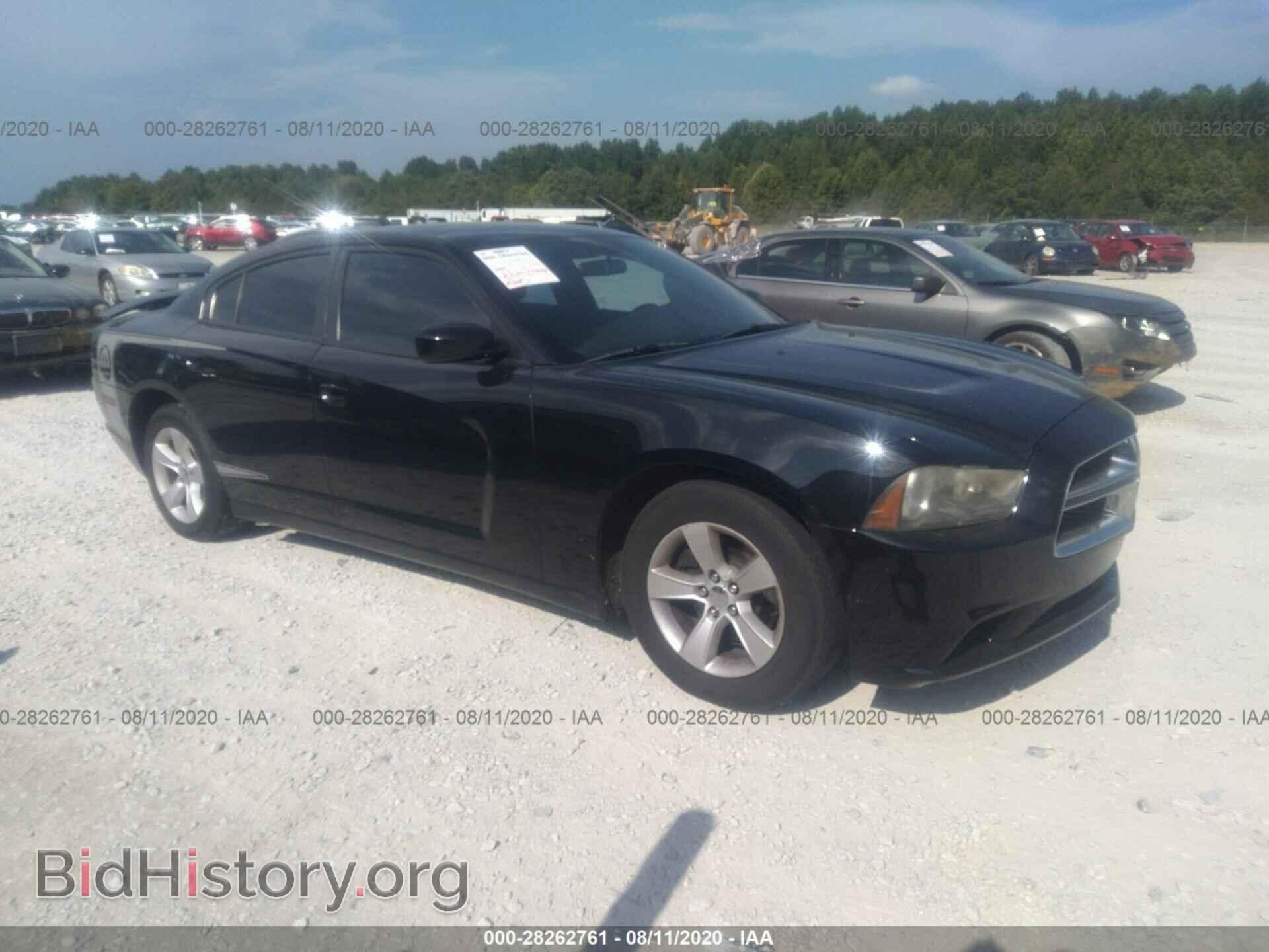 Photo 2C3CDXBG8CH119911 - DODGE CHARGER 2012