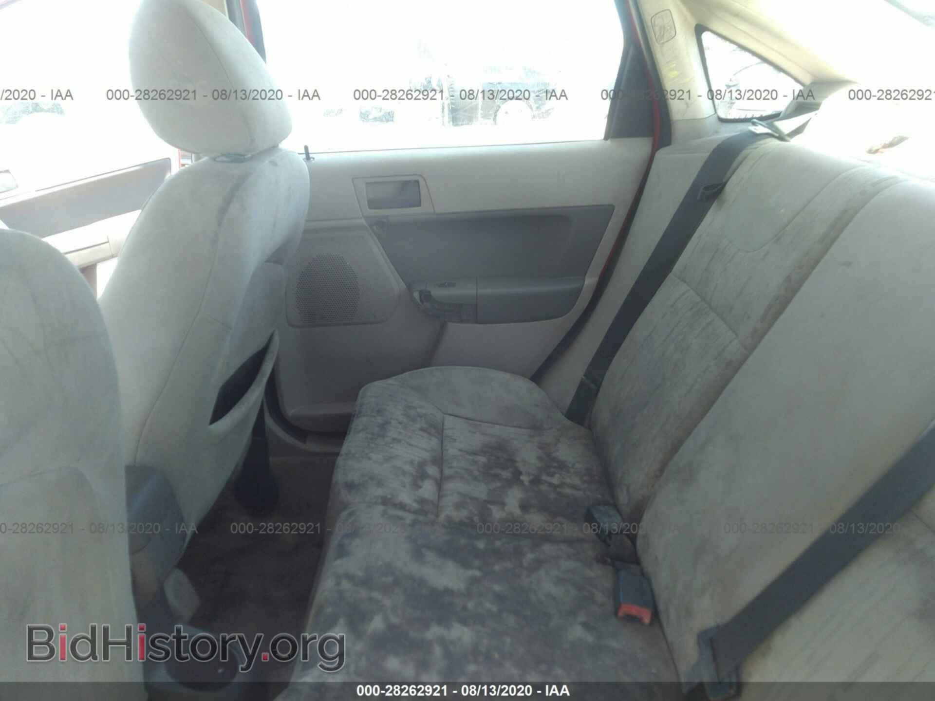 2008 FORD FOCUS - VIN: 1FAHP35N38W149344 - Фото 8