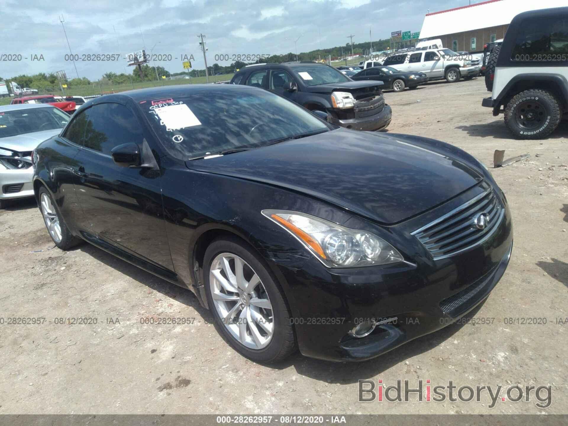 Photo JN1CV6FE0BM954167 - INFINITI G37 CONVERTIBLE 2011