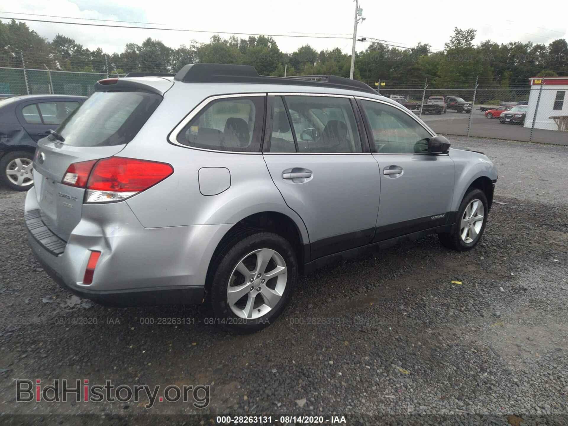 2014 SUBARU OUTBACK - VIN: 4S4BRBAC1E3215858 - Фото 4