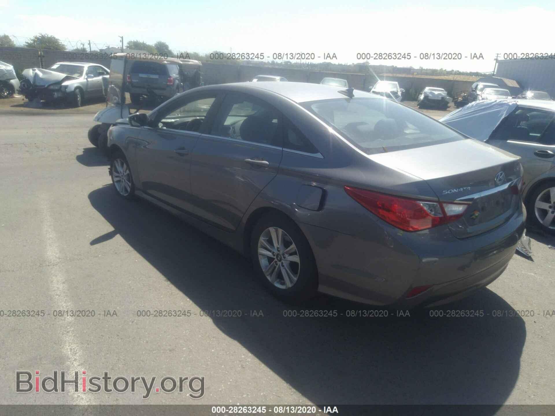 2014 HYUNDAI SONATA - VIN: 5NPEB4AC0EH927946 - Фото 3