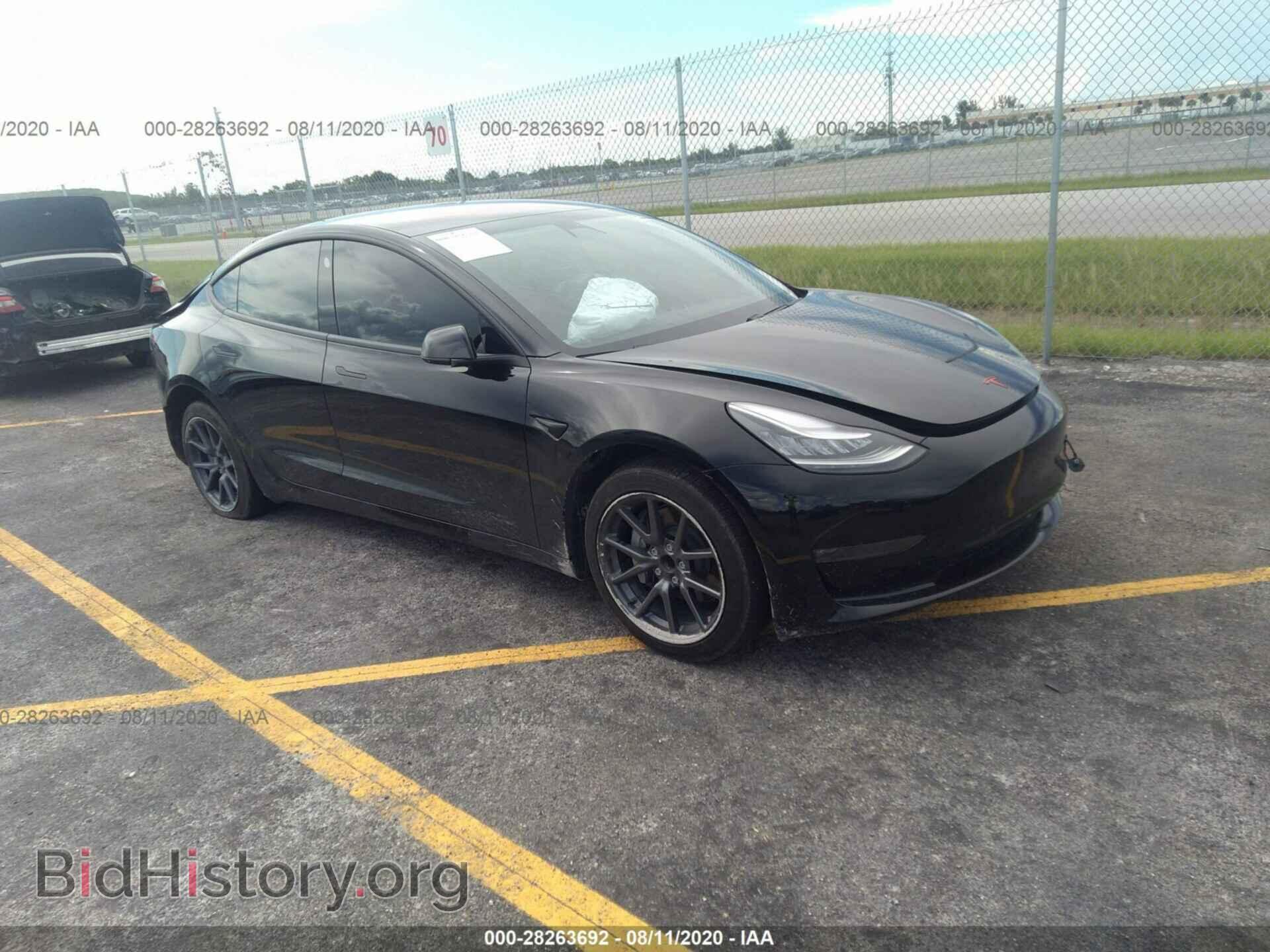 Photo 5YJ3E1EA3KF296495 - TESLA MODEL 3 2019