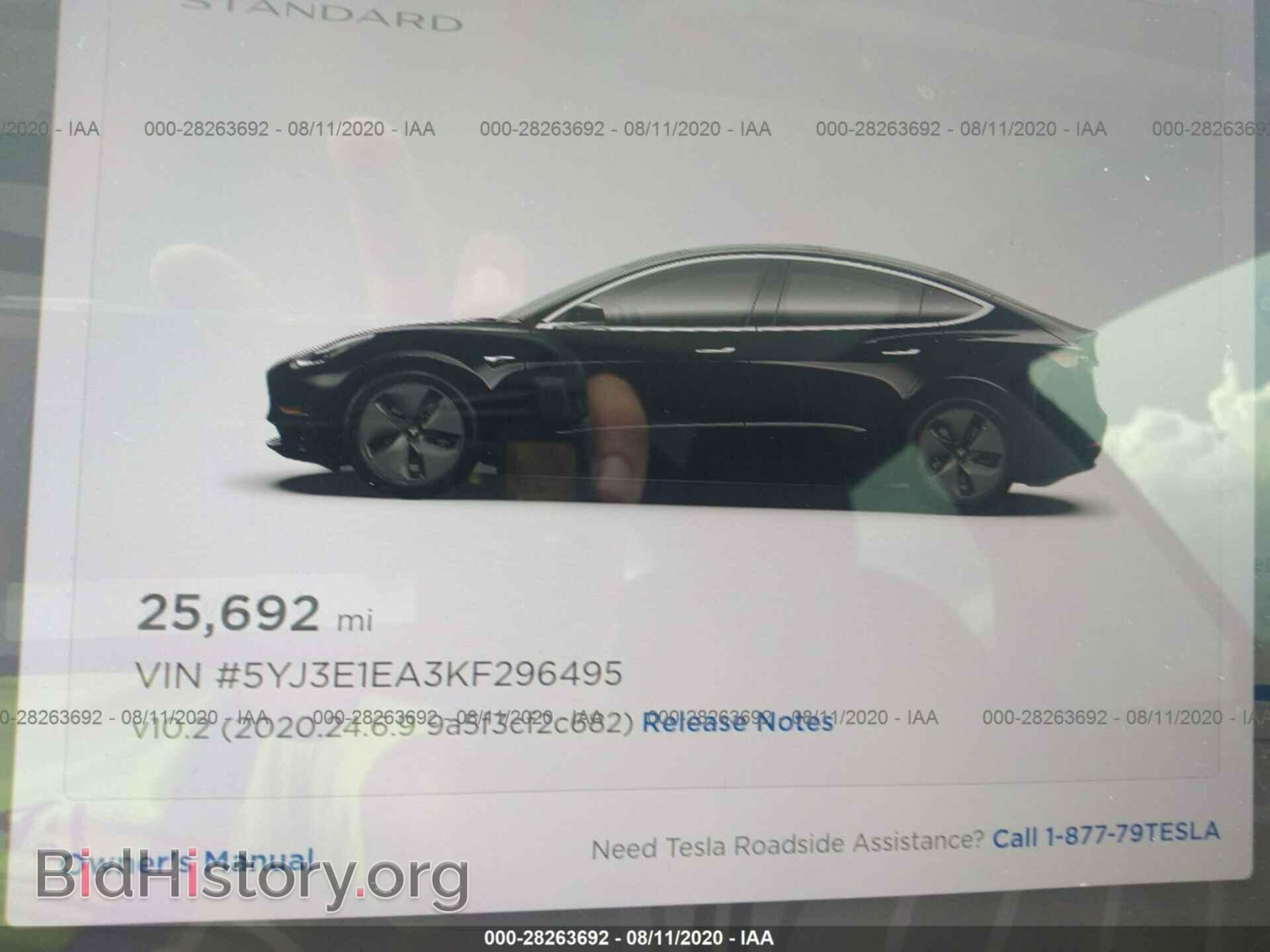 2019 TESLA MODEL 3 - VIN: 5YJ3E1EA3KF296495 - Photo 7