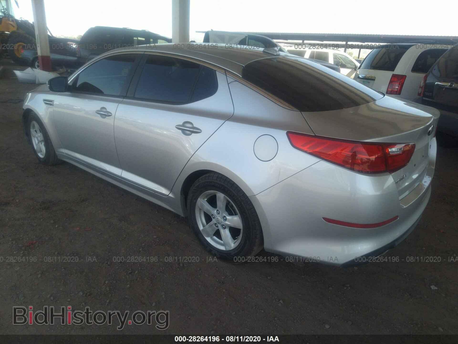 2014 KIA OPTIMA - VIN: KNAGM4A76E5470367 - Фото 3