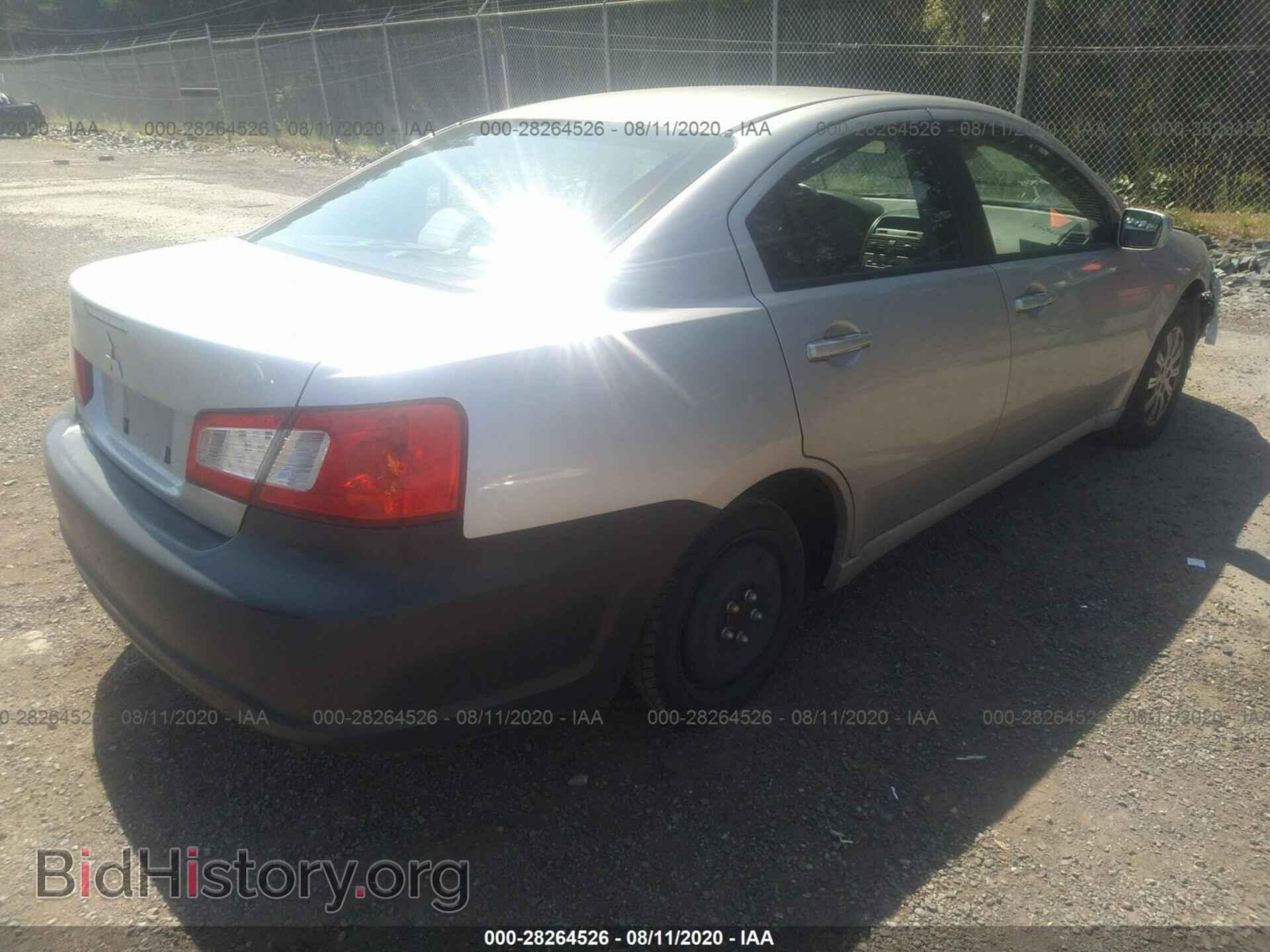 2009 MITSUBISHI GALANT - VIN: 4A3AB36F29E022686 - Фото 4