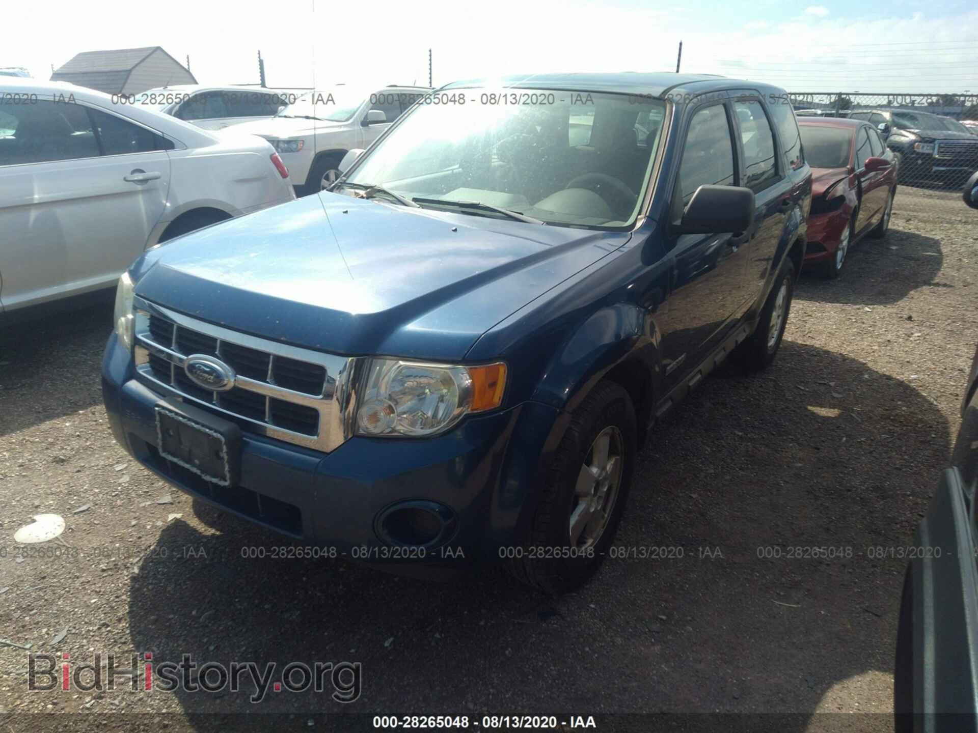 2008 FORD ESCAPE - VIN: 1FMCU02Z68KB02881 - Фото 2