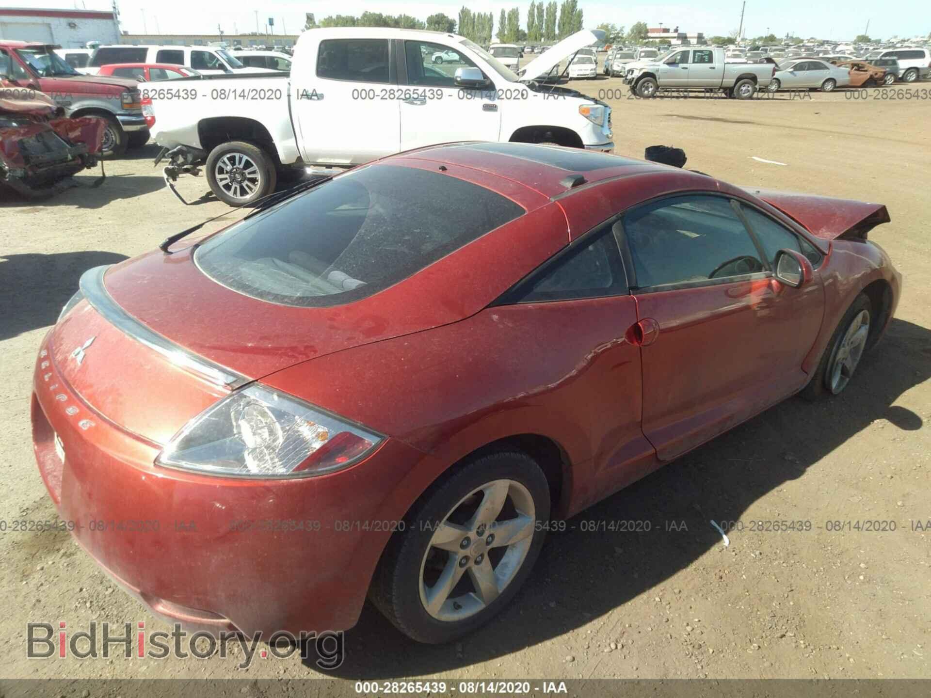 2008 MITSUBISHI ECLIPSE - VIN: 4A3AK24F08E003260 - Photo 4
