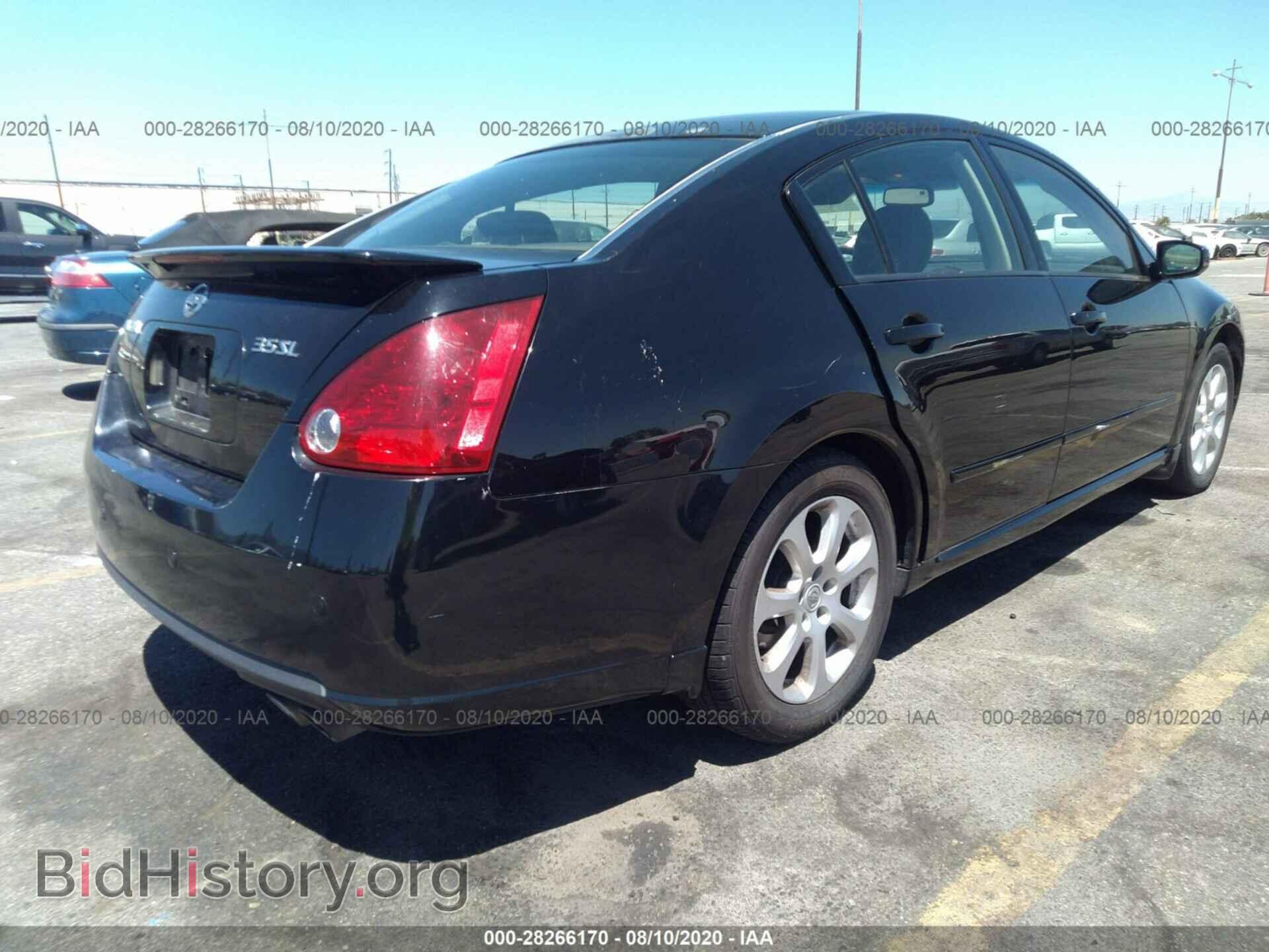 2007 NISSAN MAXIMA - VIN: 1N4BA41E07C816650 - Фото 4