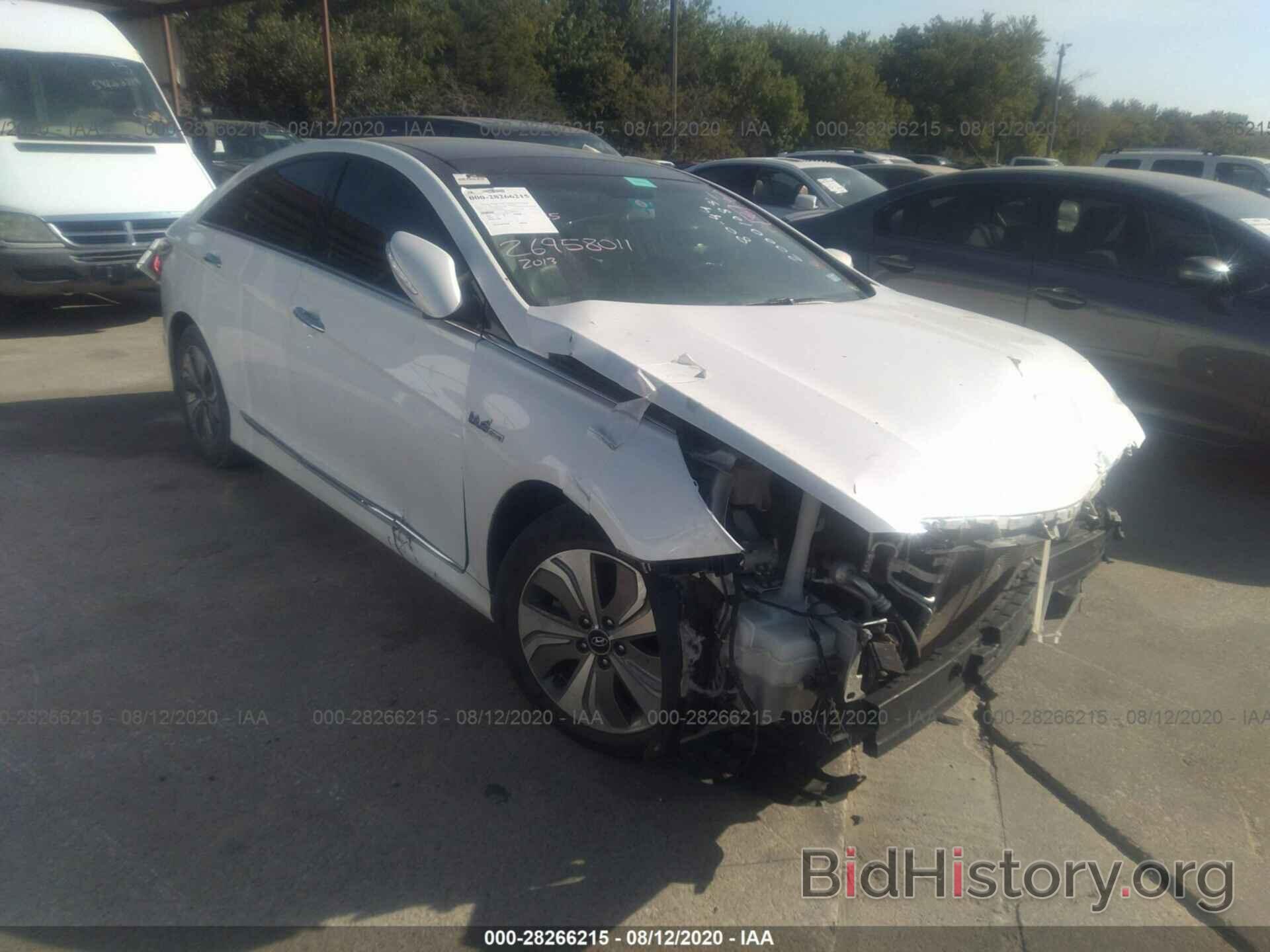 Photo KMHEC4A44DA066407 - HYUNDAI SONATA HYBRID 2013