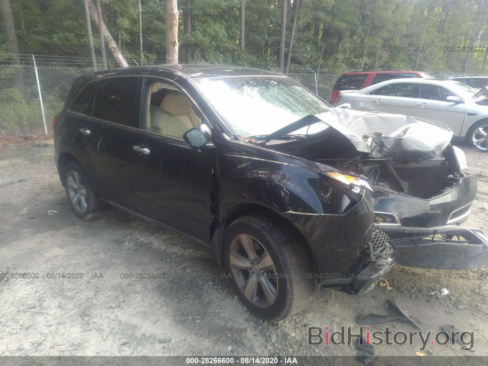 Photo 2HNYD2H39CH528583 - ACURA MDX 2012