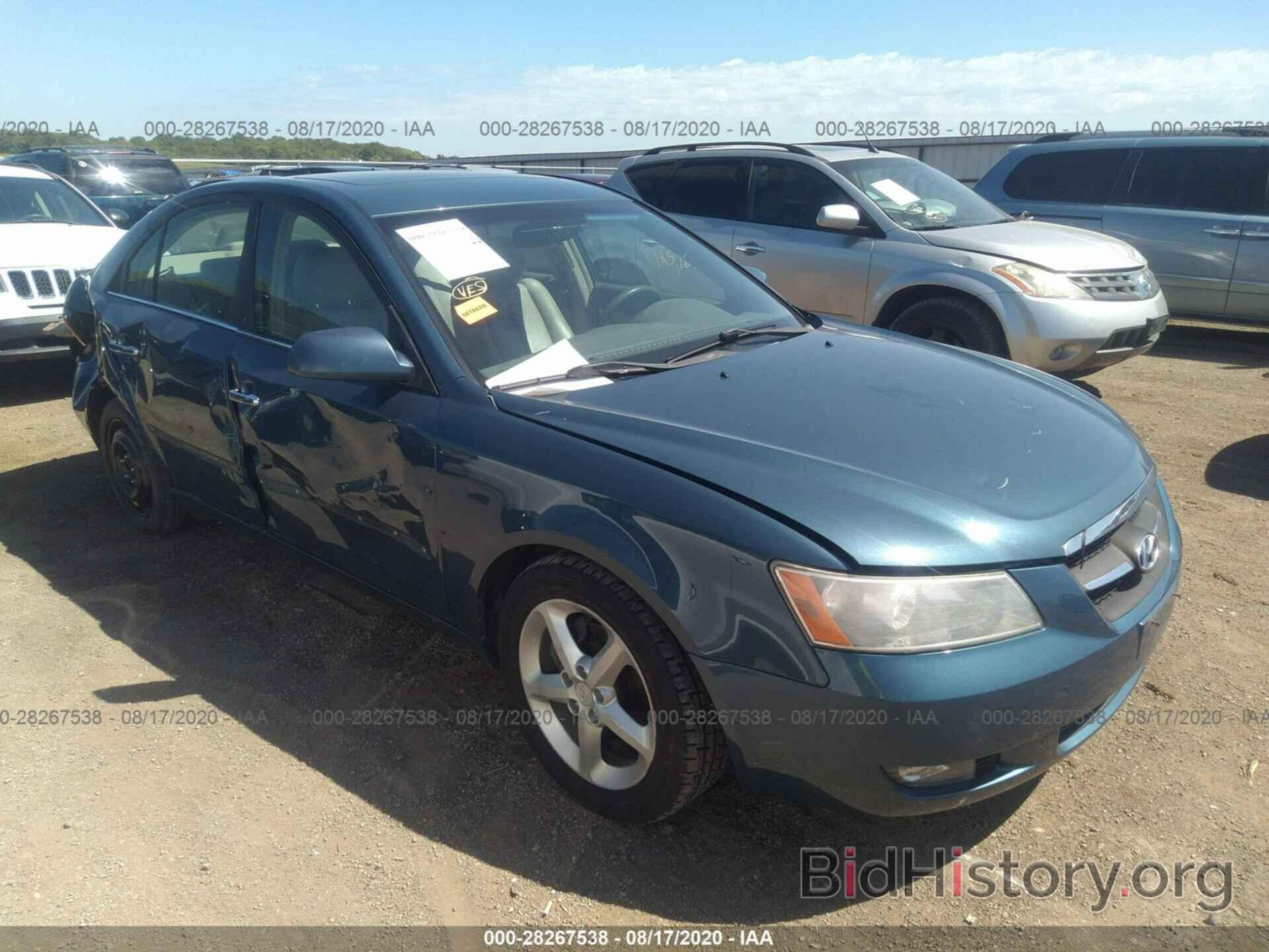 Photo 5NPEU46FX8H348822 - HYUNDAI SONATA 2008