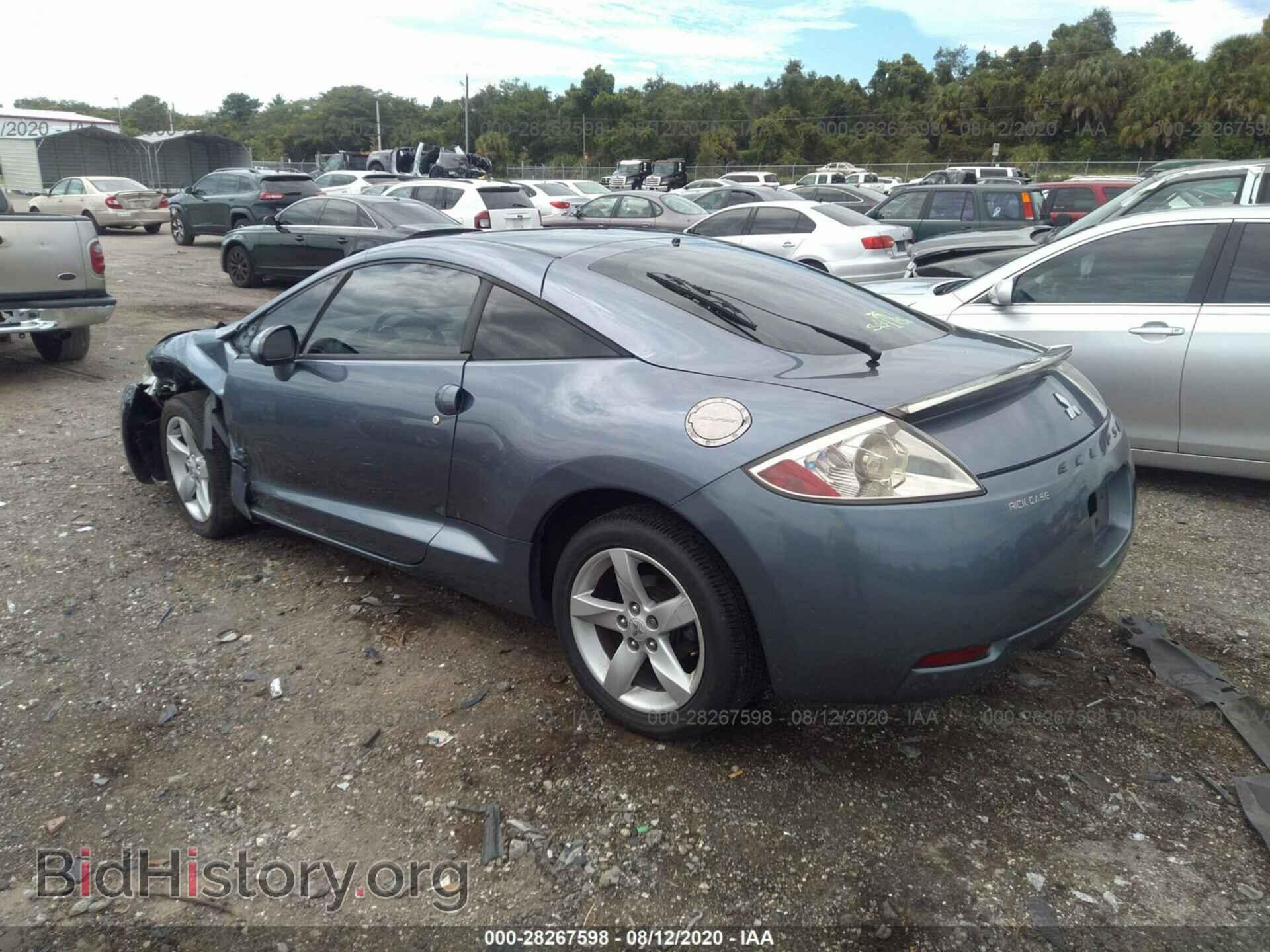 2007 MITSUBISHI ECLIPSE - VIN: 4A3AK24F37E046411 - Фото 3