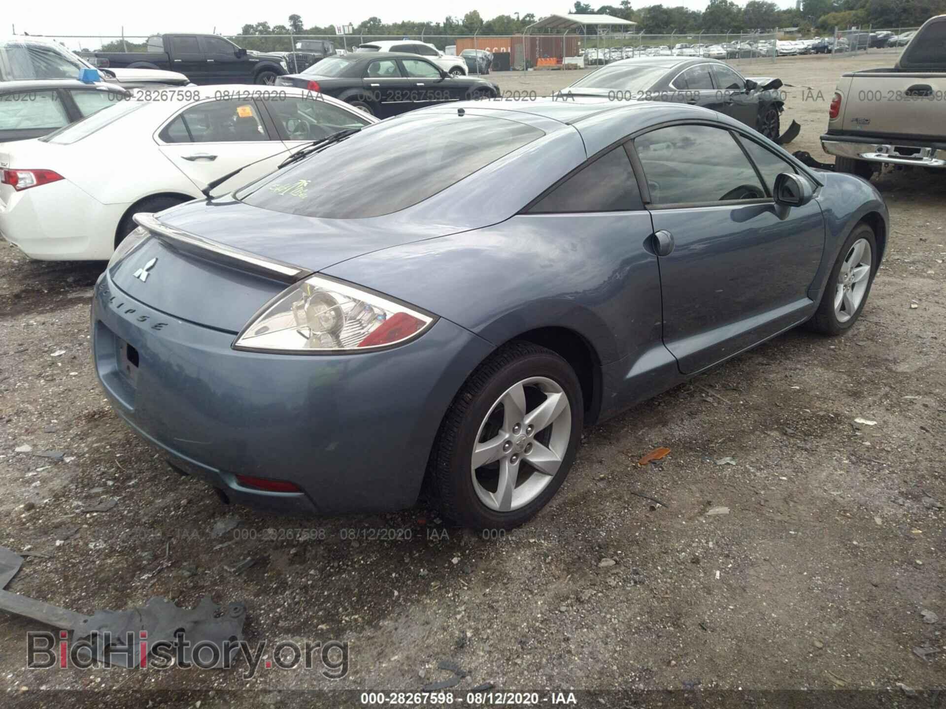2007 MITSUBISHI ECLIPSE - VIN: 4A3AK24F37E046411 - Фото 4