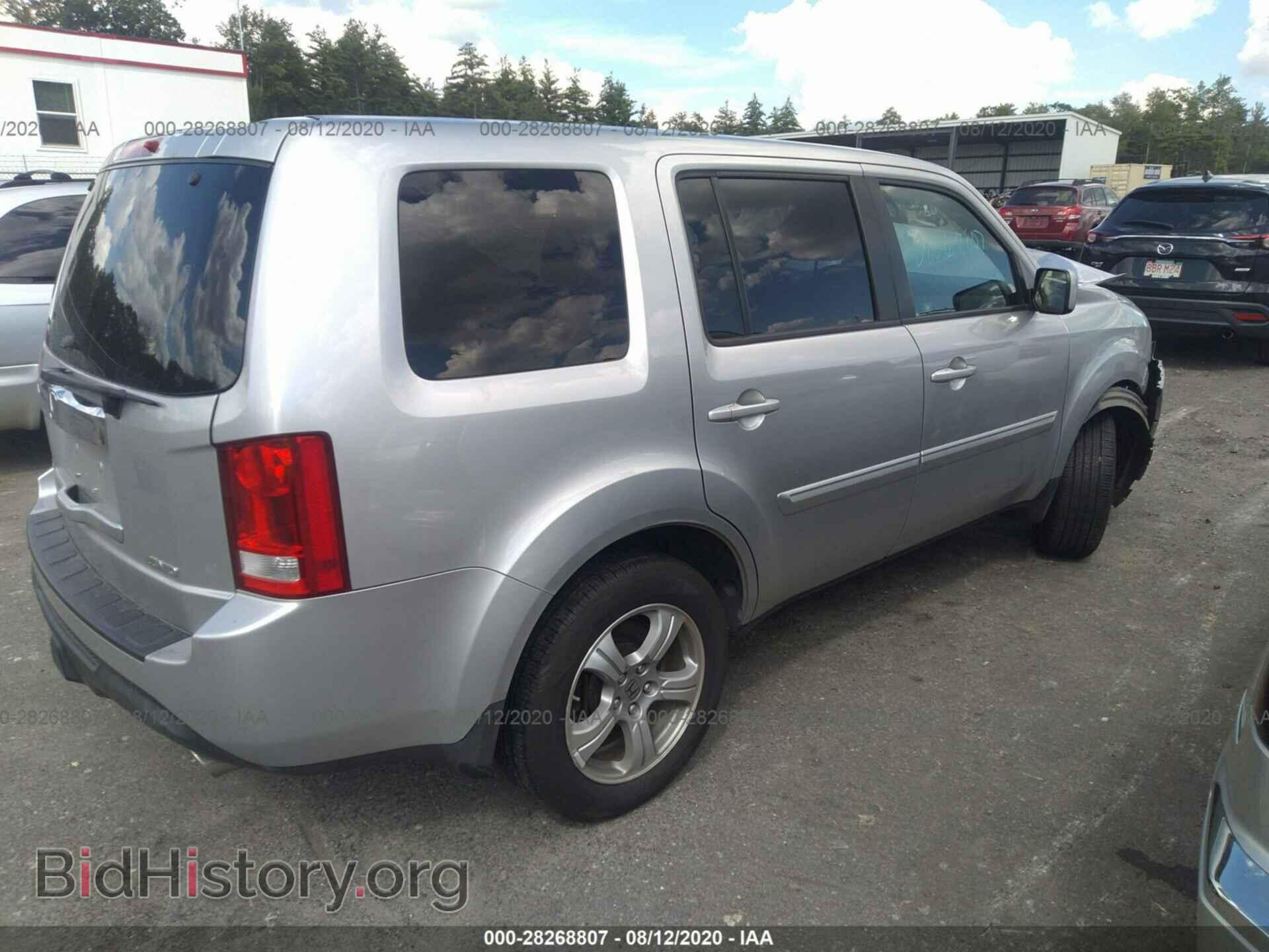 2012 HONDA PILOT - VIN: 5FNYF4H54CB081700 - Фото 4