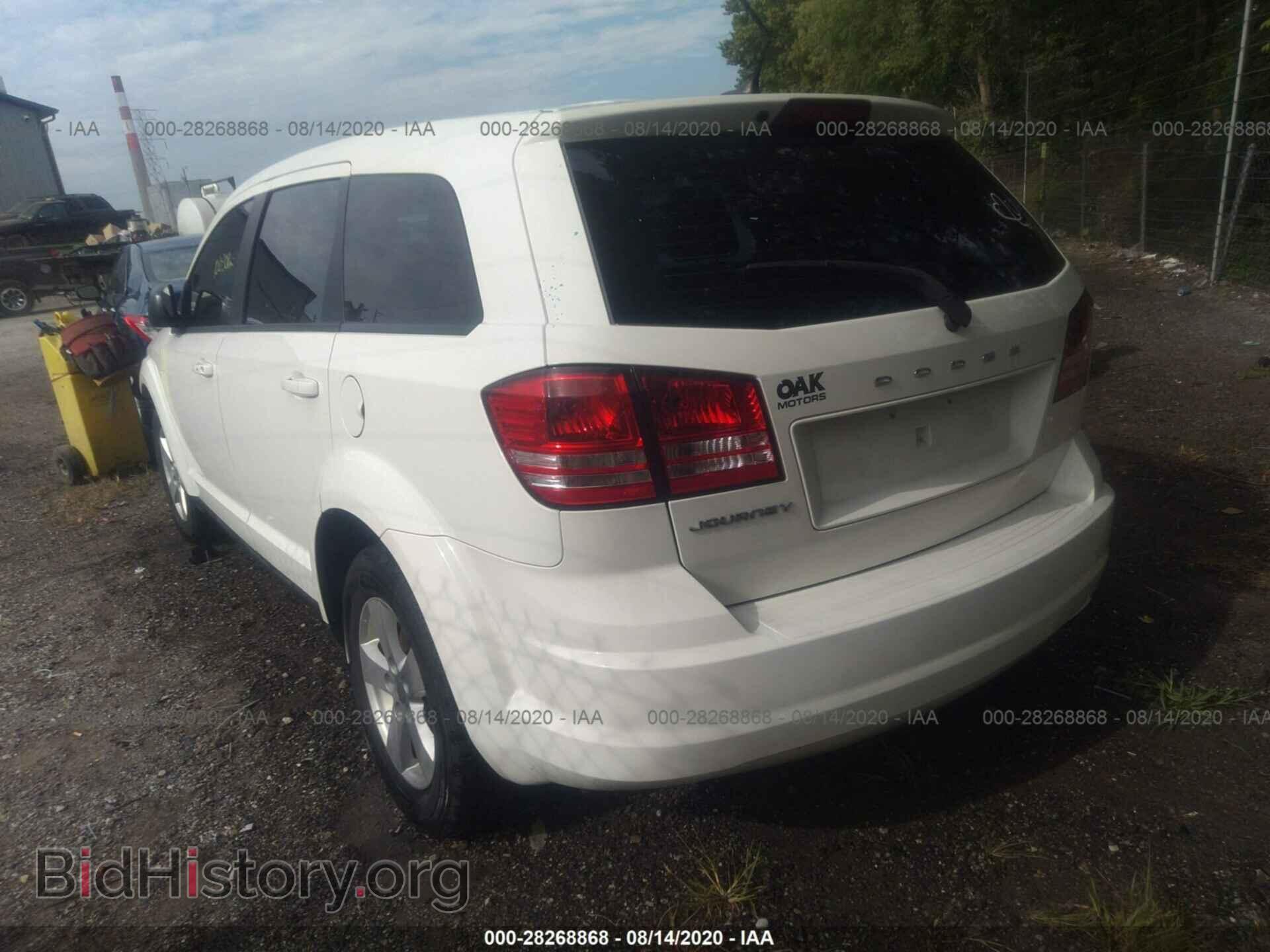 2013 DODGE JOURNEY - VIN: 3C4PDCAB3DT557725 - Фото 3