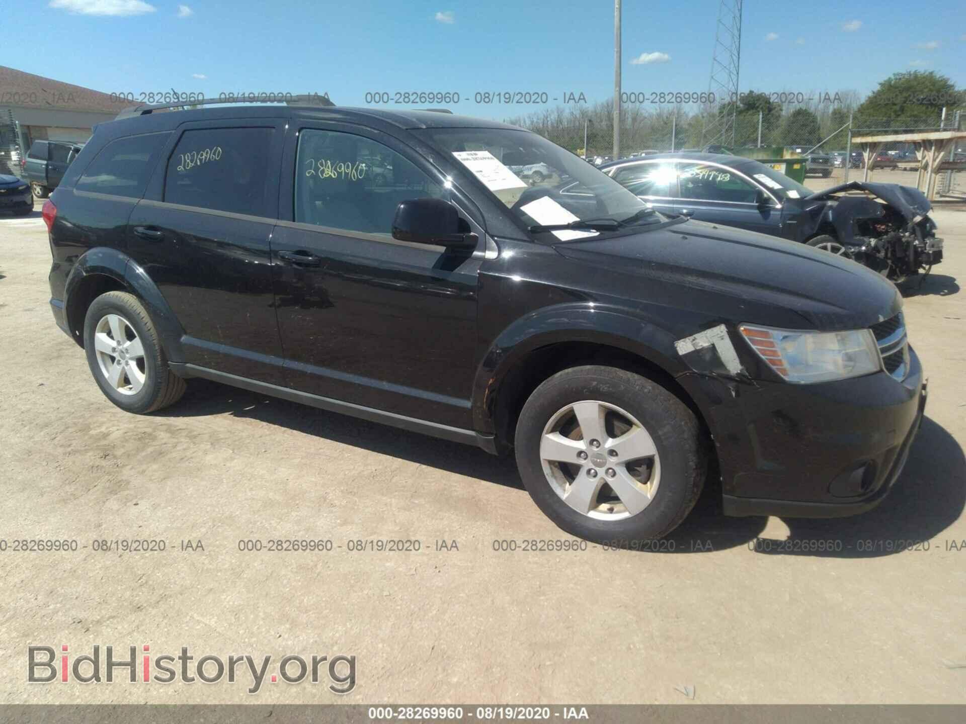 Photo 3C4PDCBG3CT353371 - DODGE JOURNEY 2012