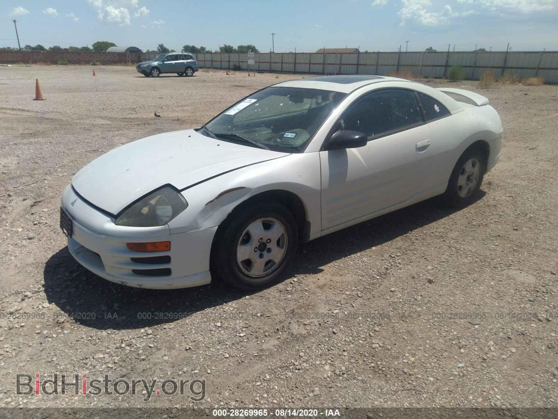 2002 MITSUBISHI ECLIPSE - VIN: 4A3AC44G92E074143 - Photo 2