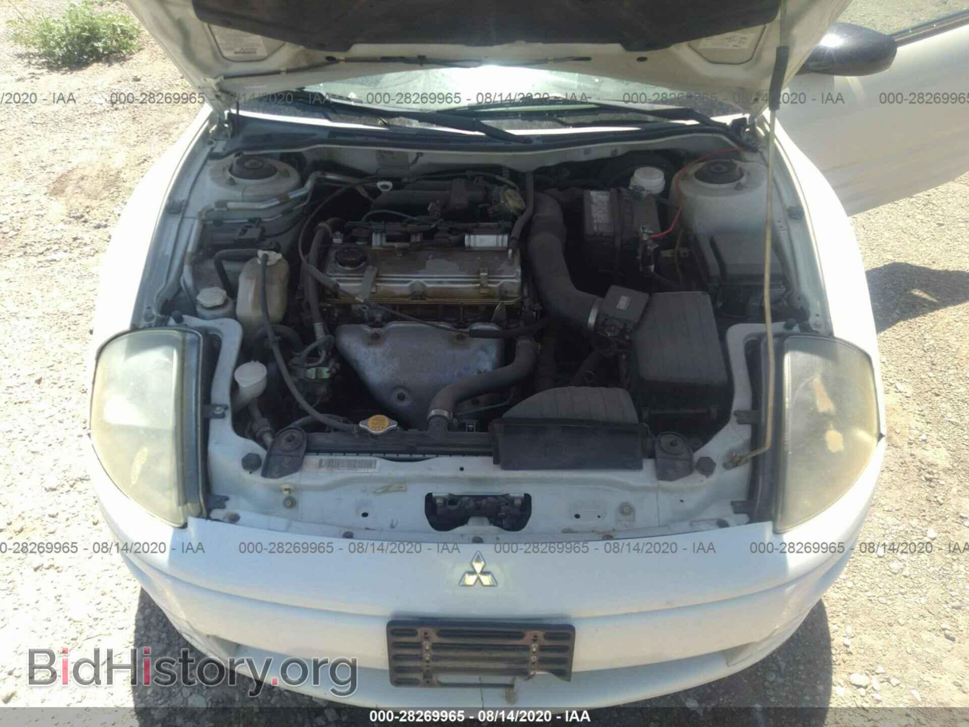 2002 MITSUBISHI ECLIPSE - VIN: 4A3AC44G92E074143 - Photo 10