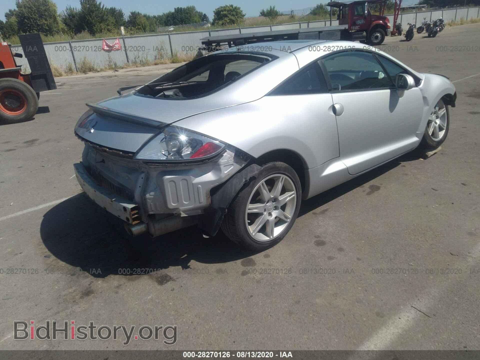2006 MITSUBISHI ECLIPSE - VIN: 4A3AK34T06E004966 - Фото 2
