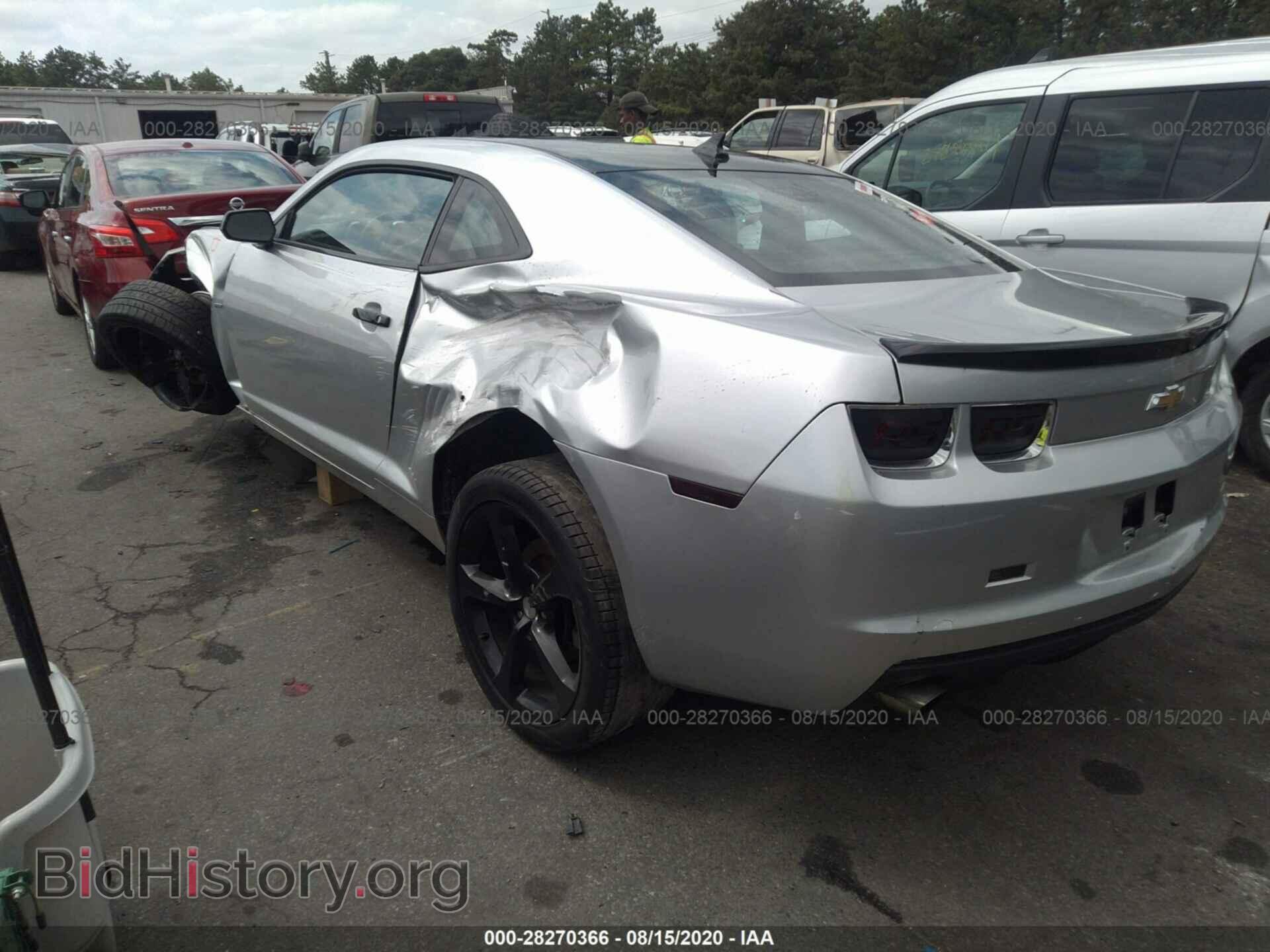 2013 CHEVROLET CAMARO - VIN: 2G1FB1E38D9196626 - Фото 3