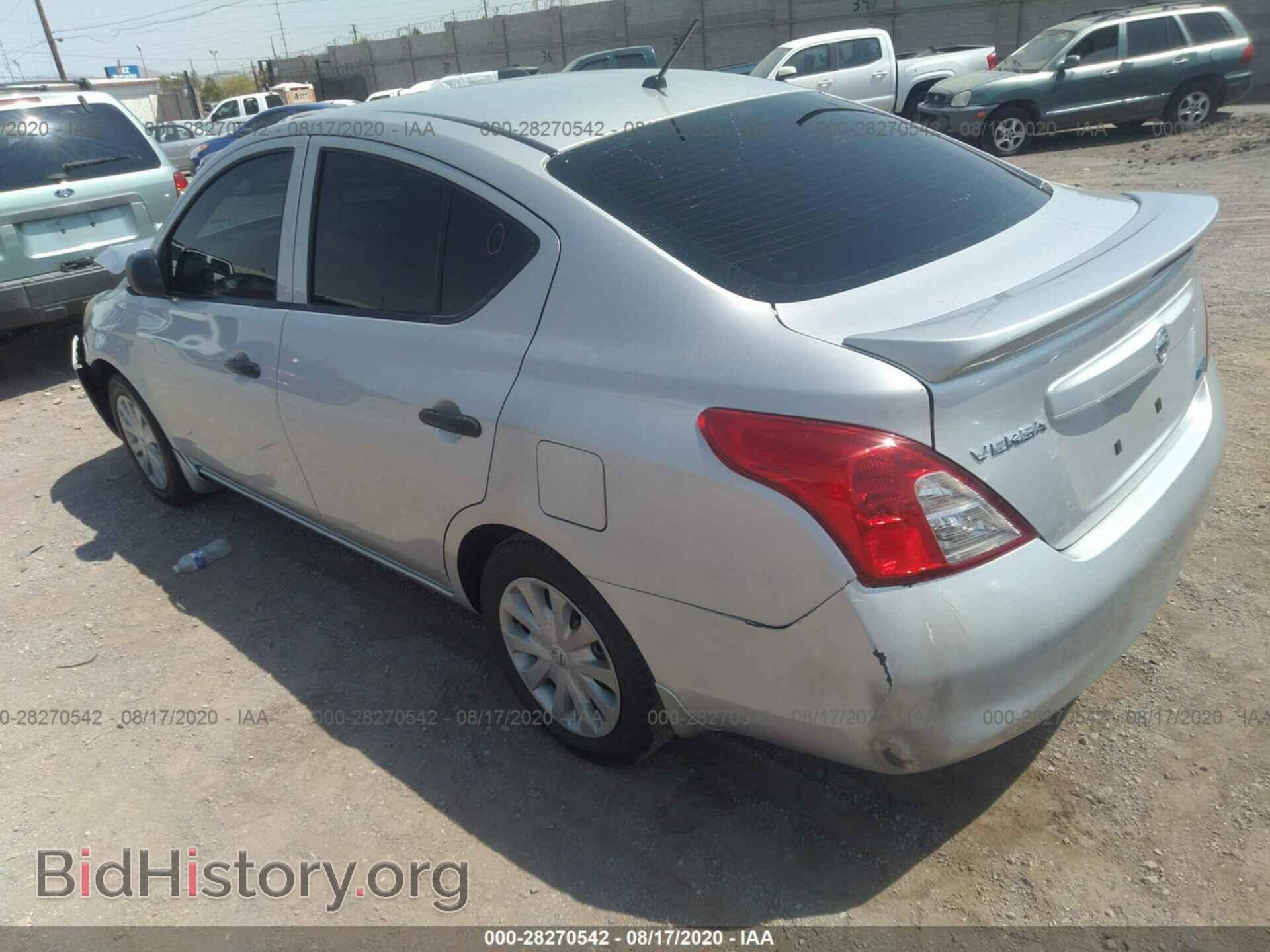 2014 NISSAN VERSA - VIN: 3N1CN7AP8EL862057 - Фото 3