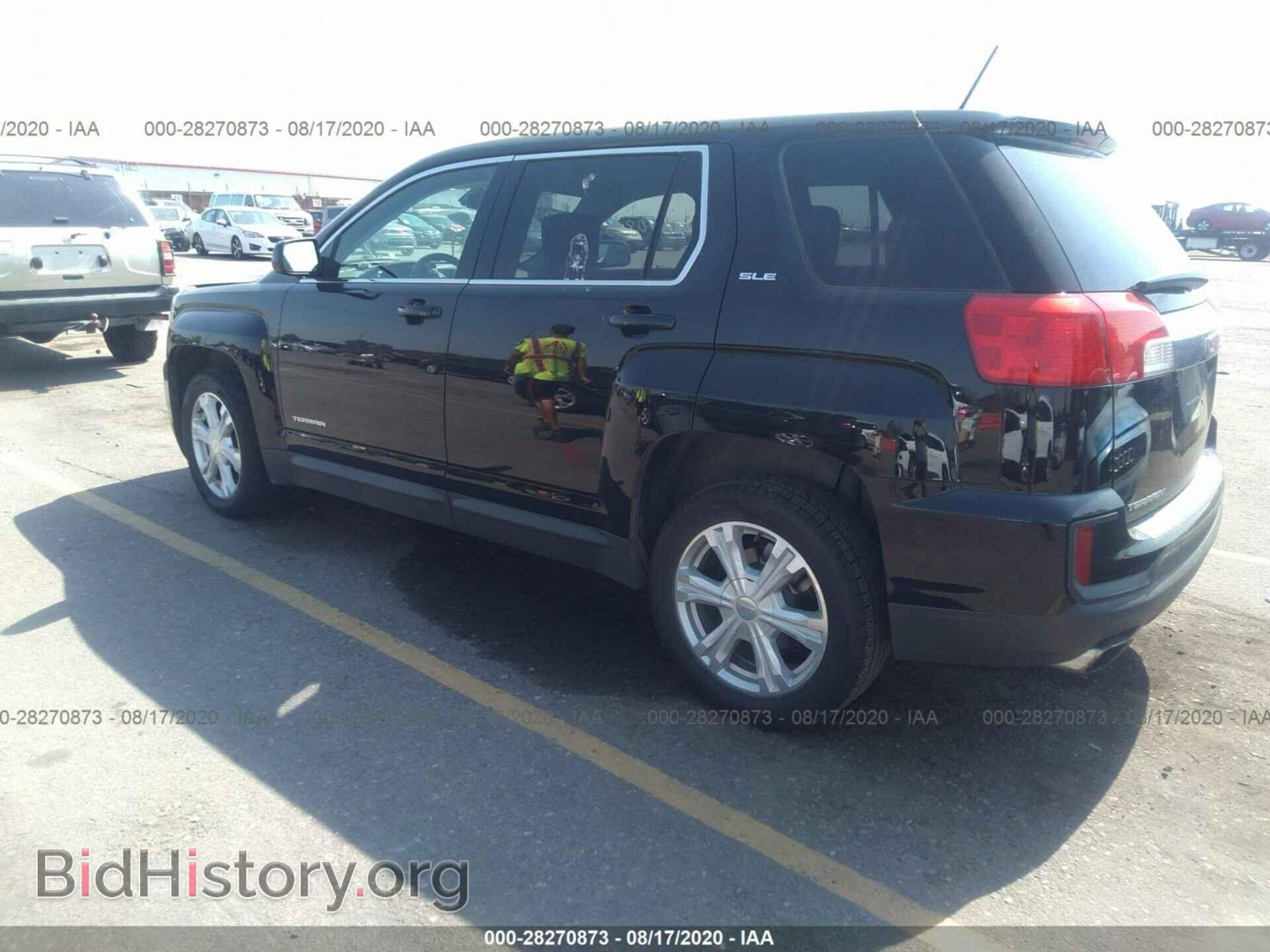 2017 GMC TERRAIN - VIN: 2GKALMEK8H6348245 - Фото 3