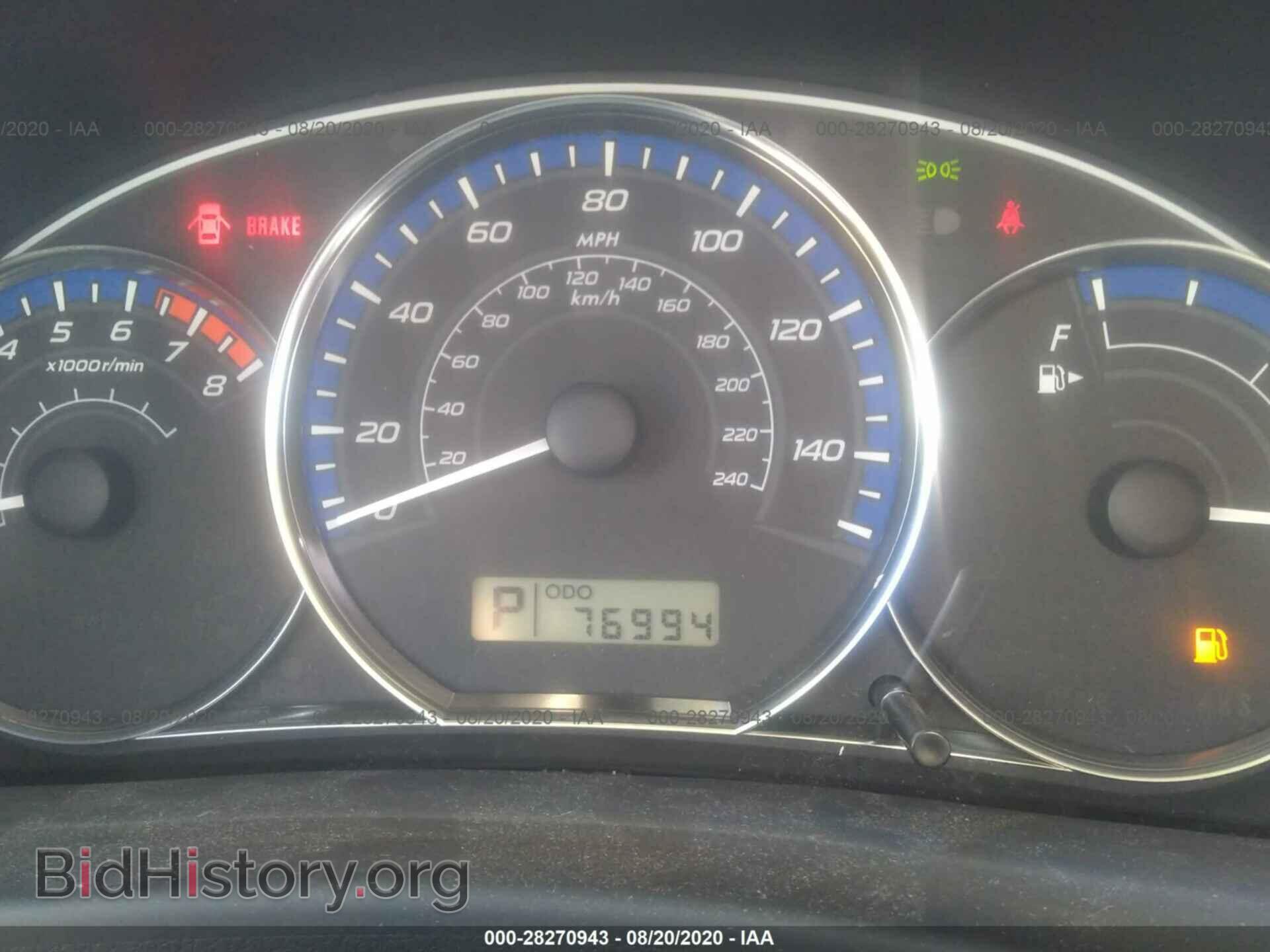 2012 SUBARU FORESTER - VIN: JF2SHAFC2CH416146 - Фото 7