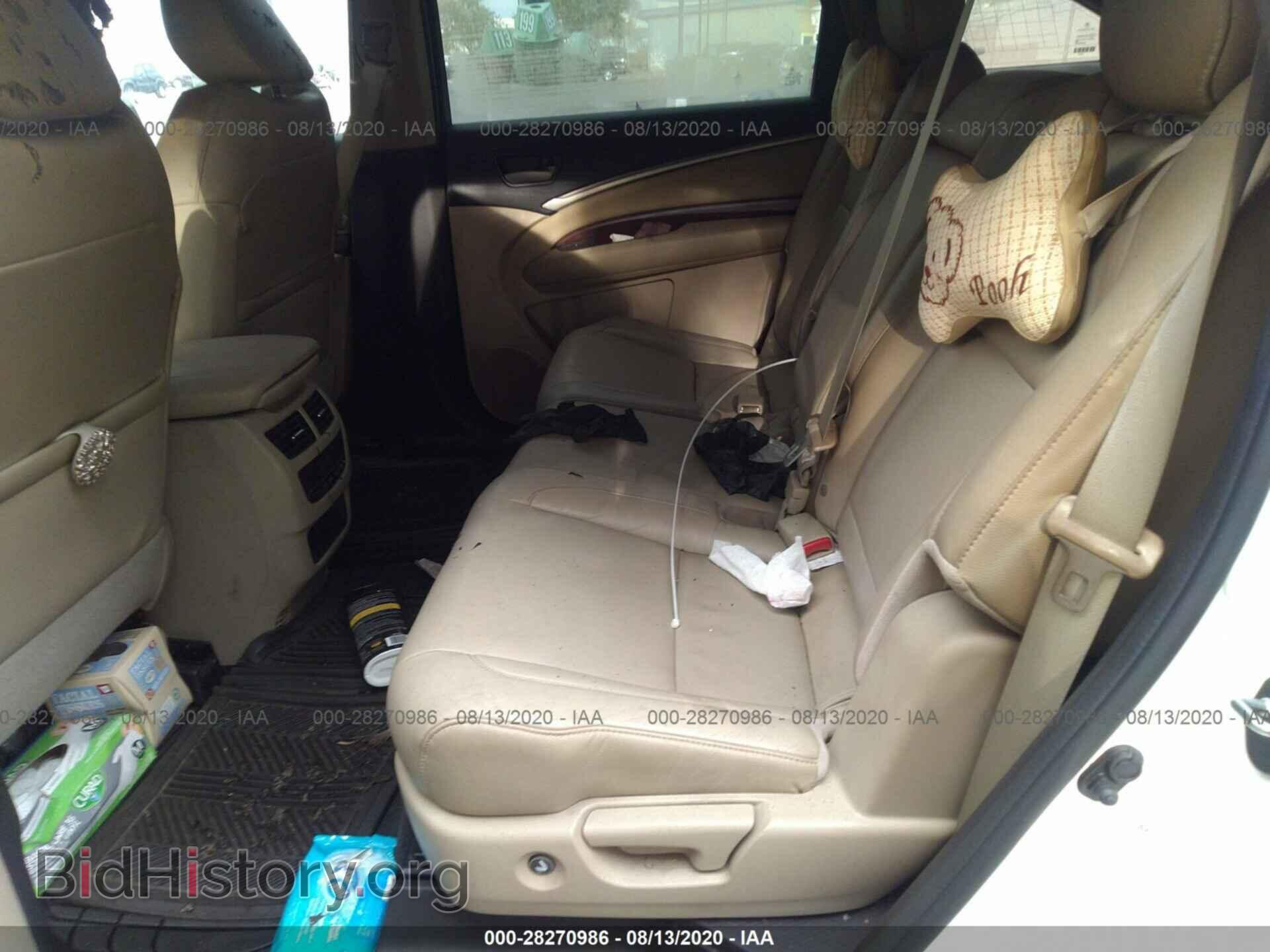 2014 ACURA MDX - VIN: 5FRYD3H22EB010440 - Фото 8