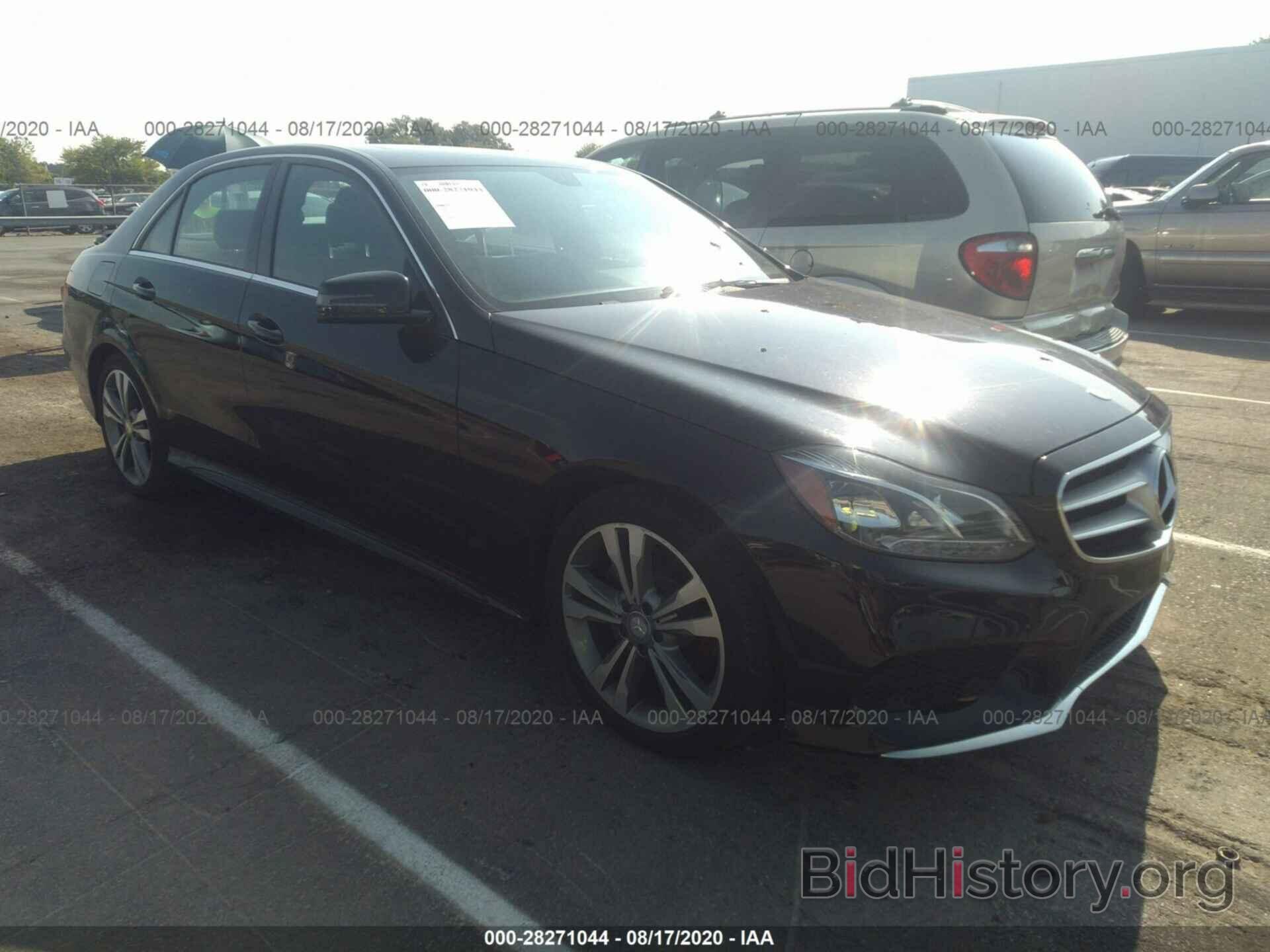 Photo WDDHF5KB7EB029963 - MERCEDES-BENZ E-CLASS 2014