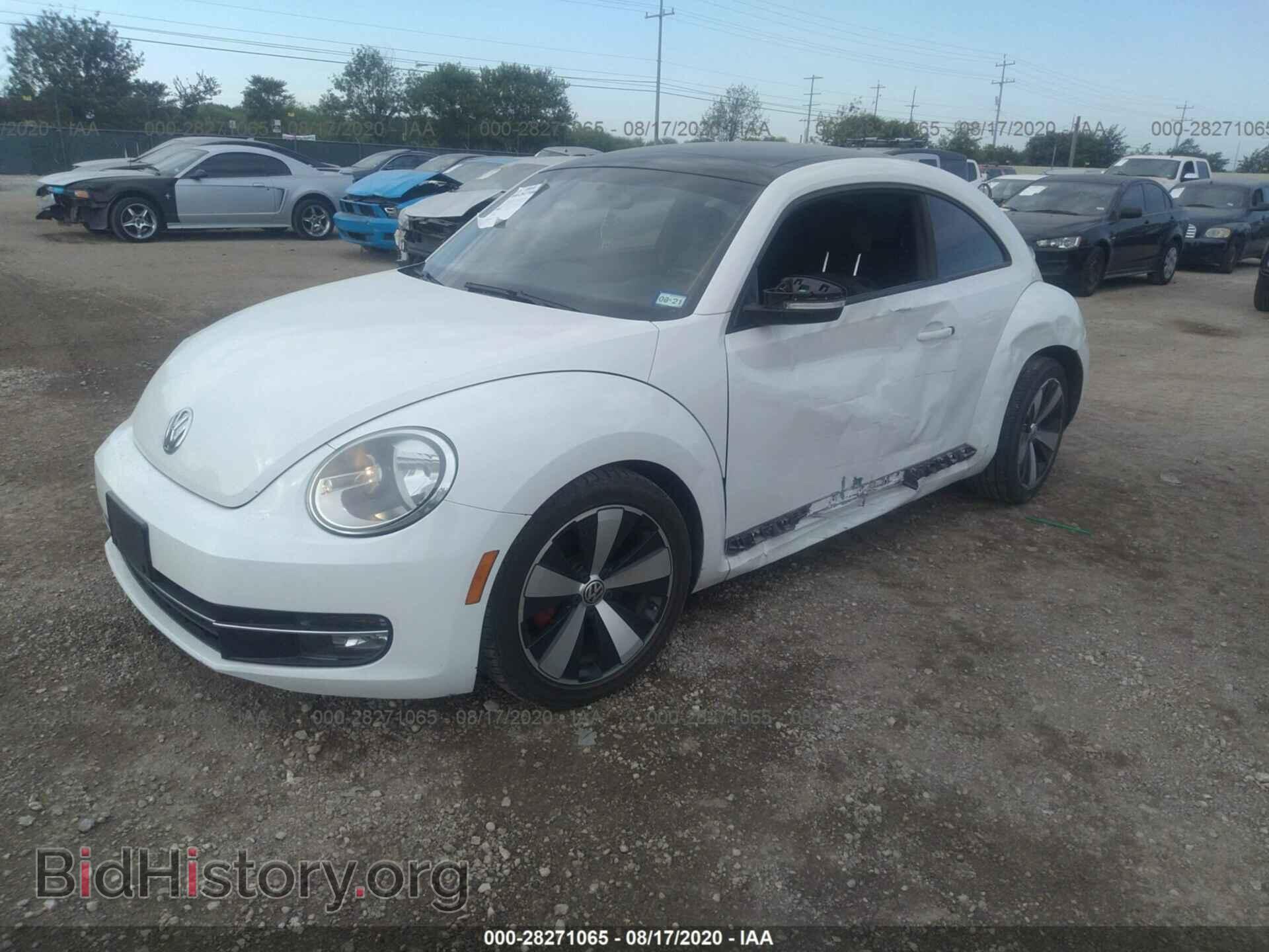 2012 VOLKSWAGEN BEETLE - VIN: 3VWV67AT6CM652027 - Фото 2