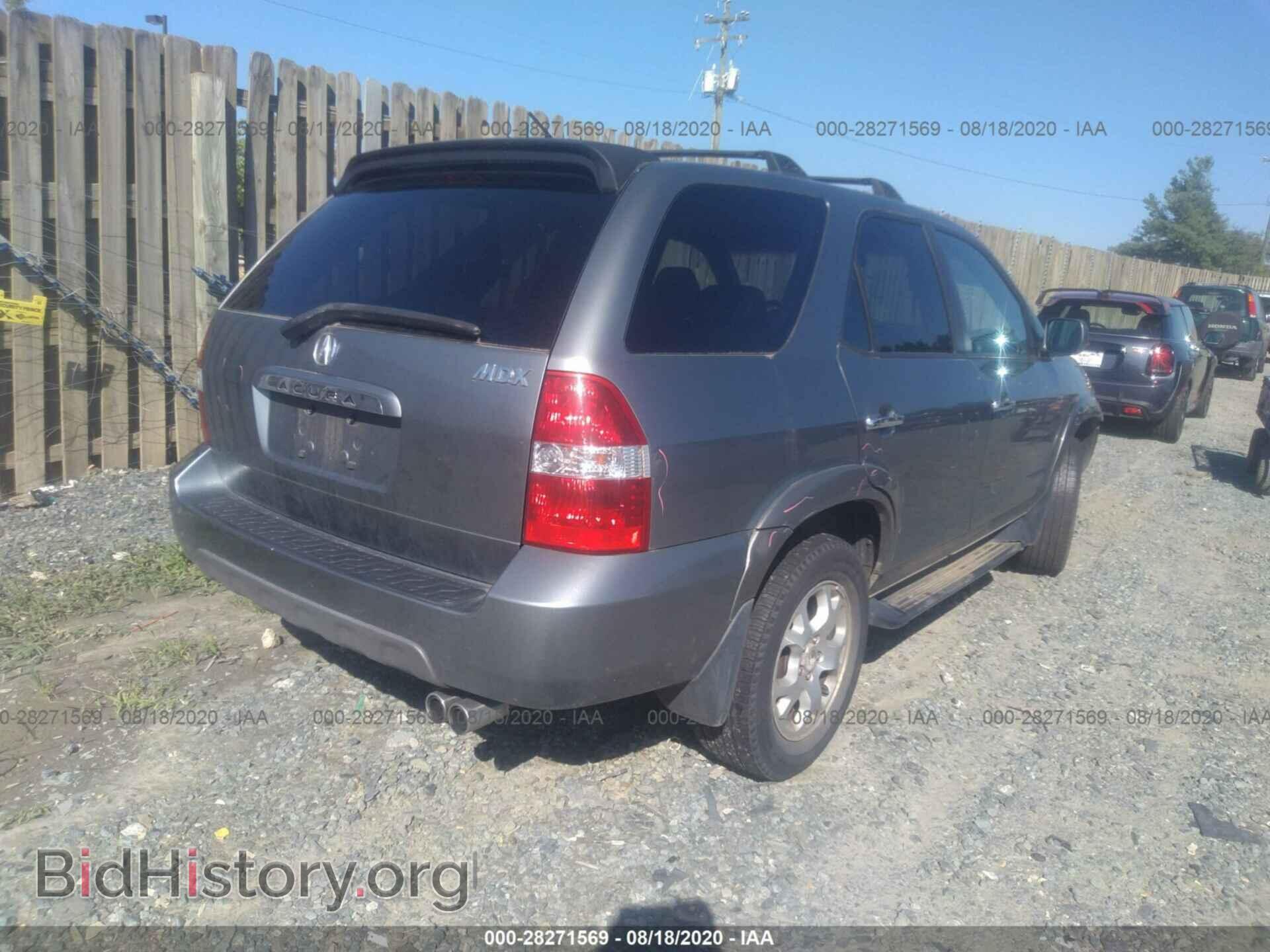 2002 ACURA MDX - VIN: 2HNYD18652H516594 - Фото 4