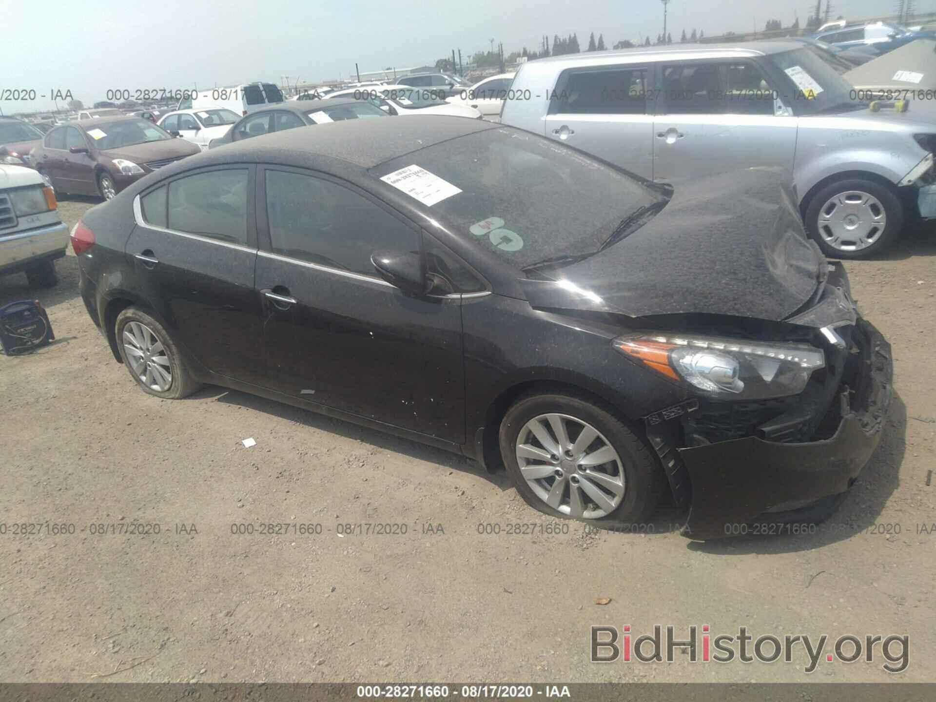 Photo KNAFX4A89E5207219 - KIA FORTE 2014