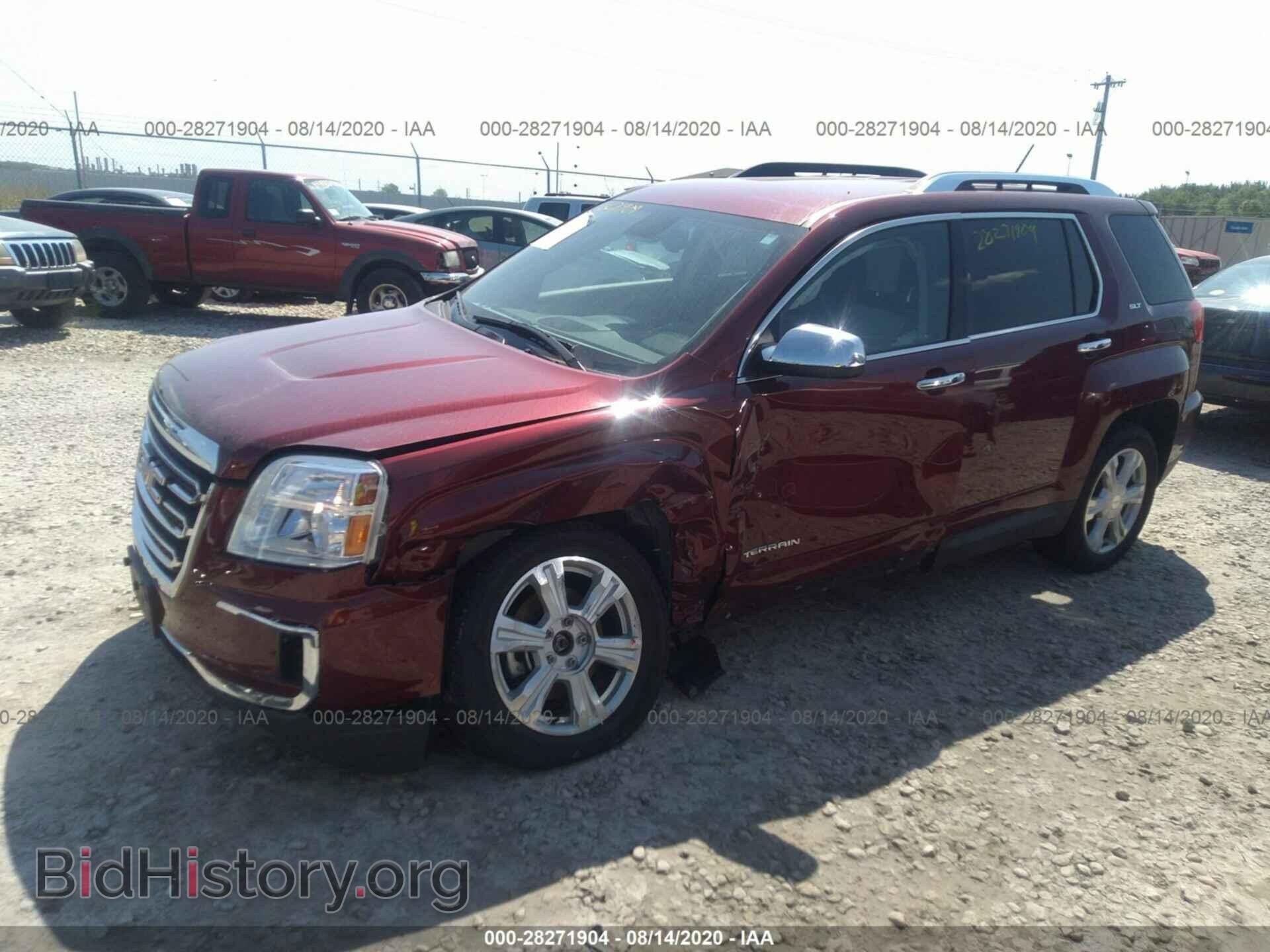 2016 GMC TERRAIN - VIN: 2GKFLPE38G6228279 - Фото 2