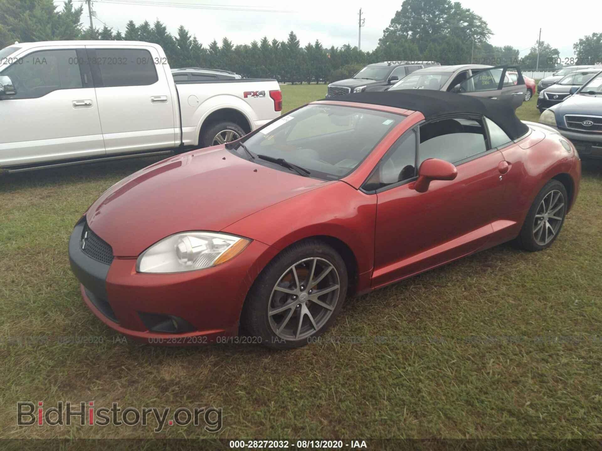 2012 MITSUBISHI ECLIPSE - VIN: 4A37L5EF6CE001352 - Photo 2