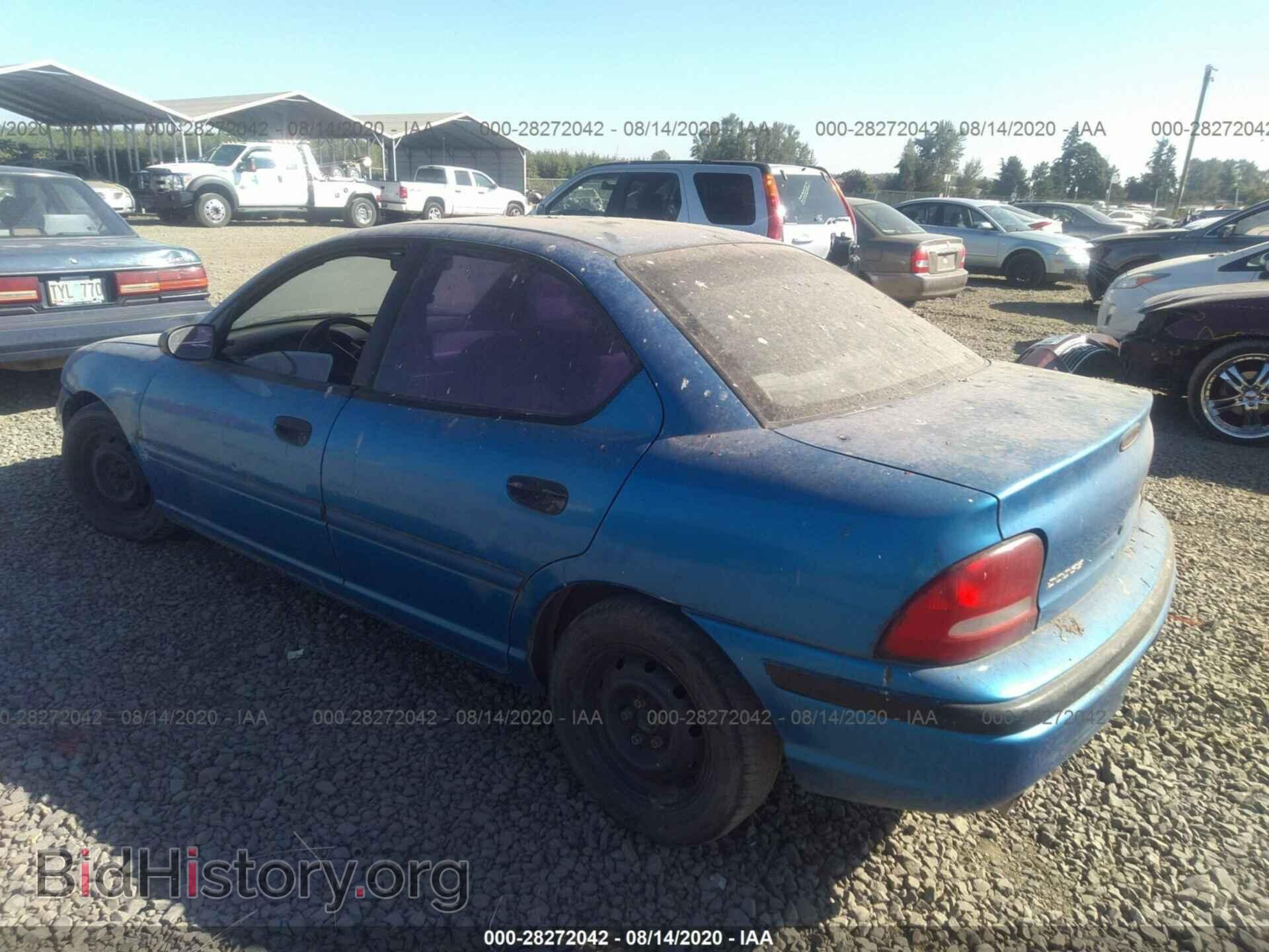 1998 DODGE NEON - VIN: 3B3ES47C2WT238503 - Фото 3