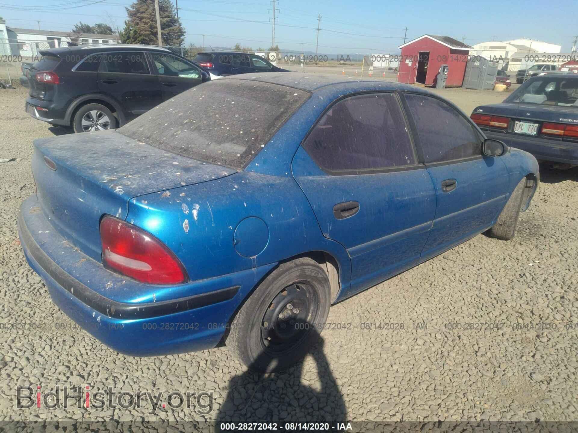 1998 DODGE NEON - VIN: 3B3ES47C2WT238503 - Фото 4