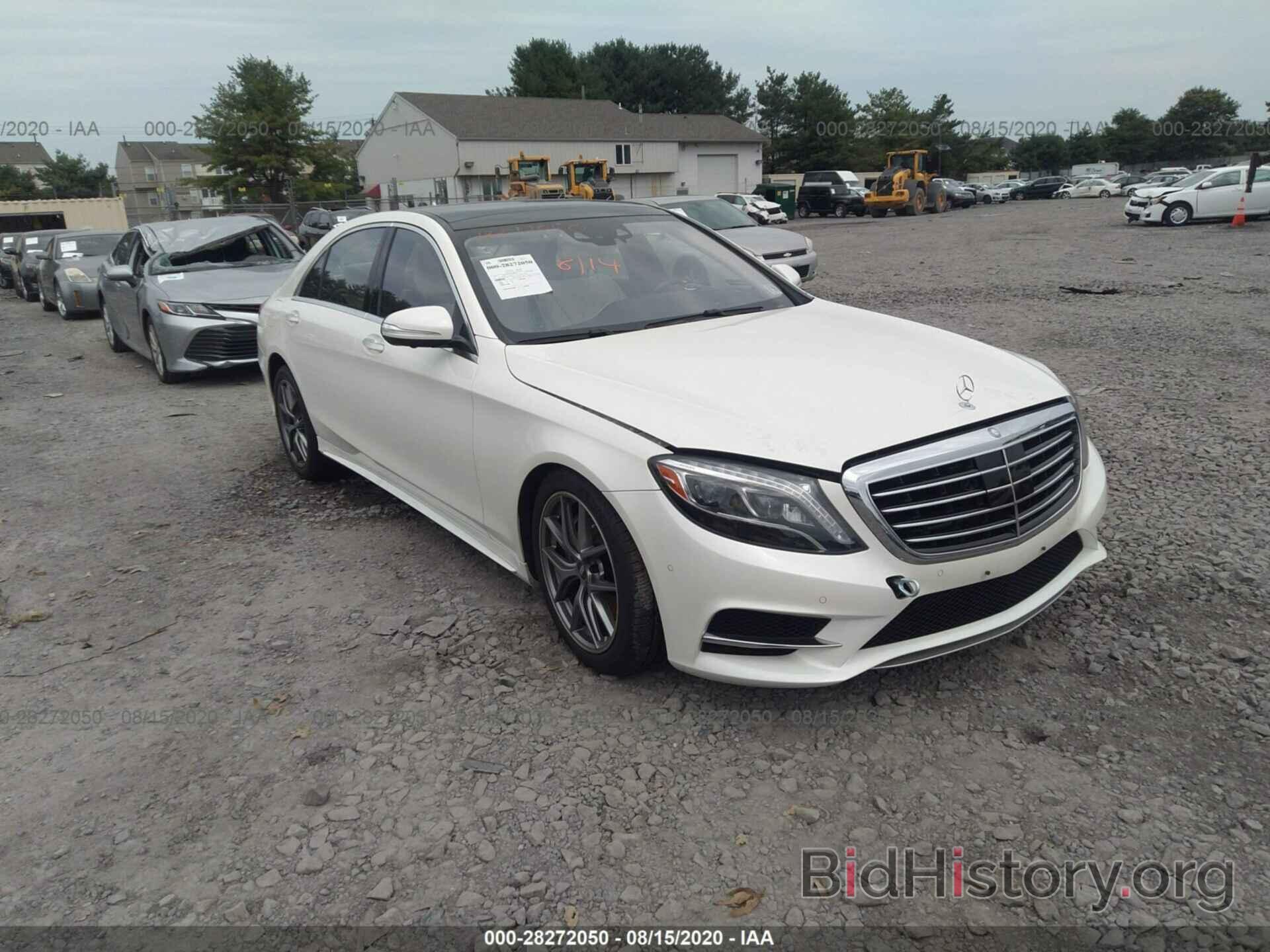 Photo WDDUG8FB1GA267291 - MERCEDES-BENZ S-CLASS 2016