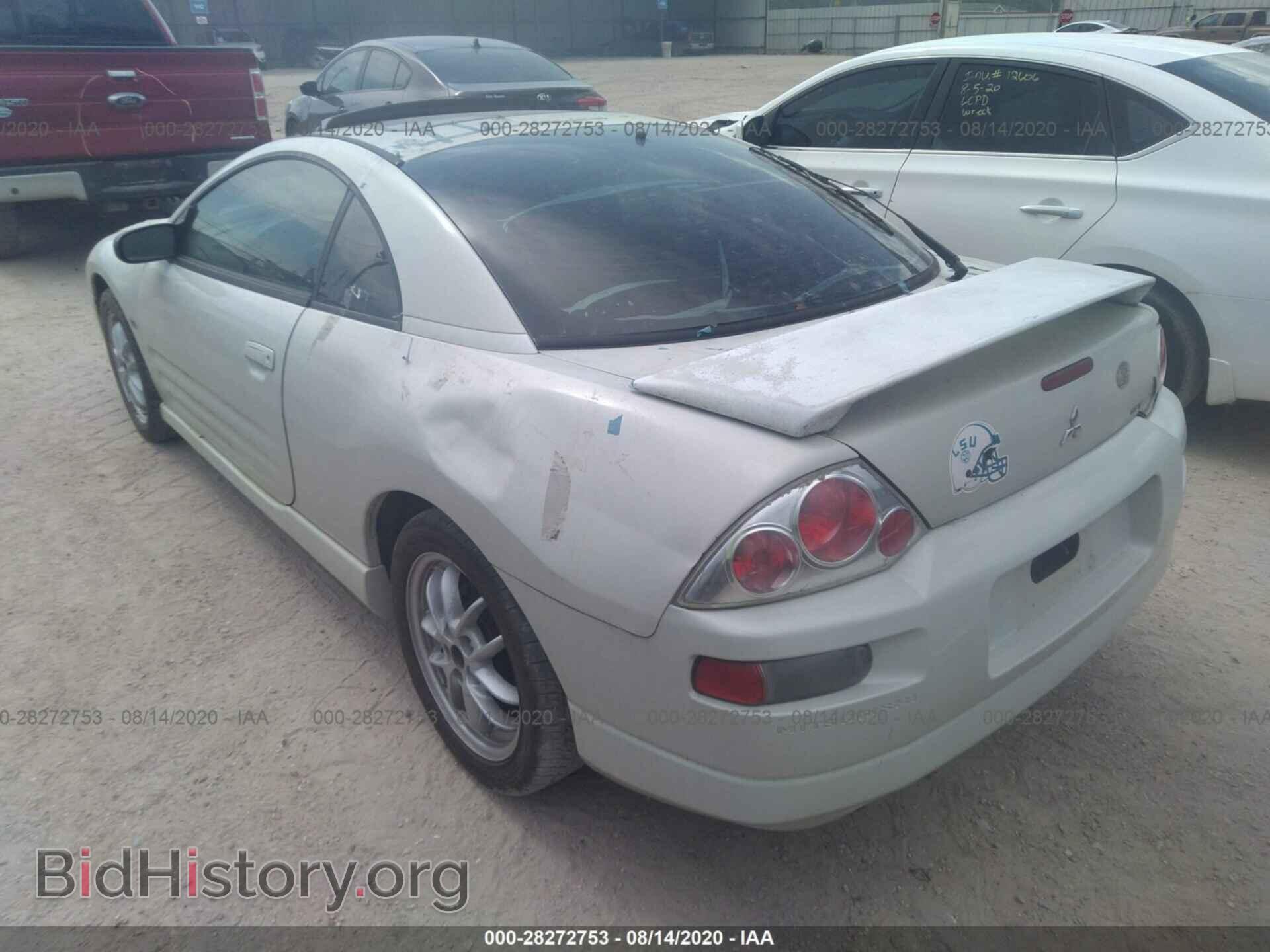 2002 MITSUBISHI ECLIPSE - VIN: 4A3AC54H52E069925 - Фото 3