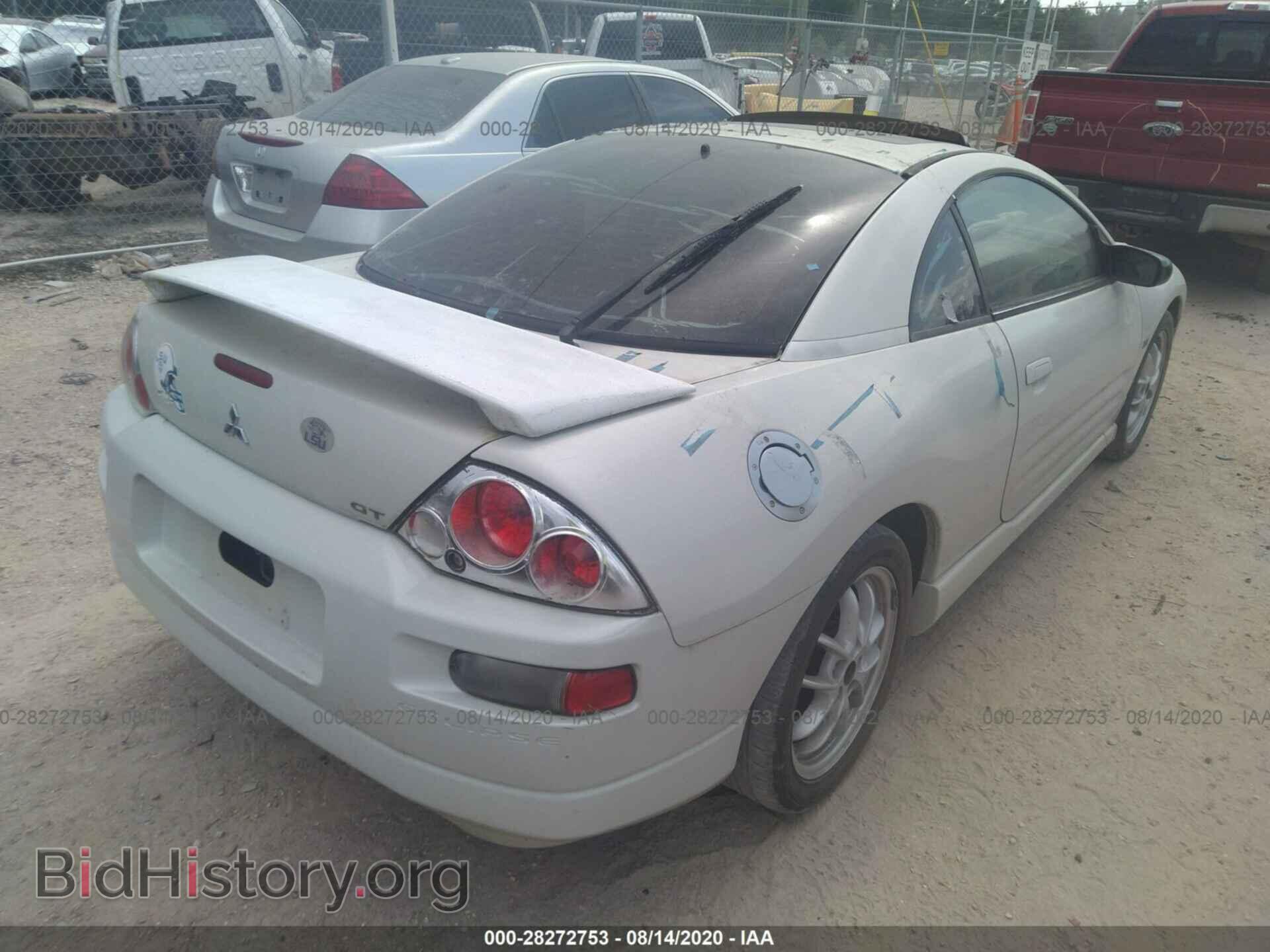 2002 MITSUBISHI ECLIPSE - VIN: 4A3AC54H52E069925 - Фото 4