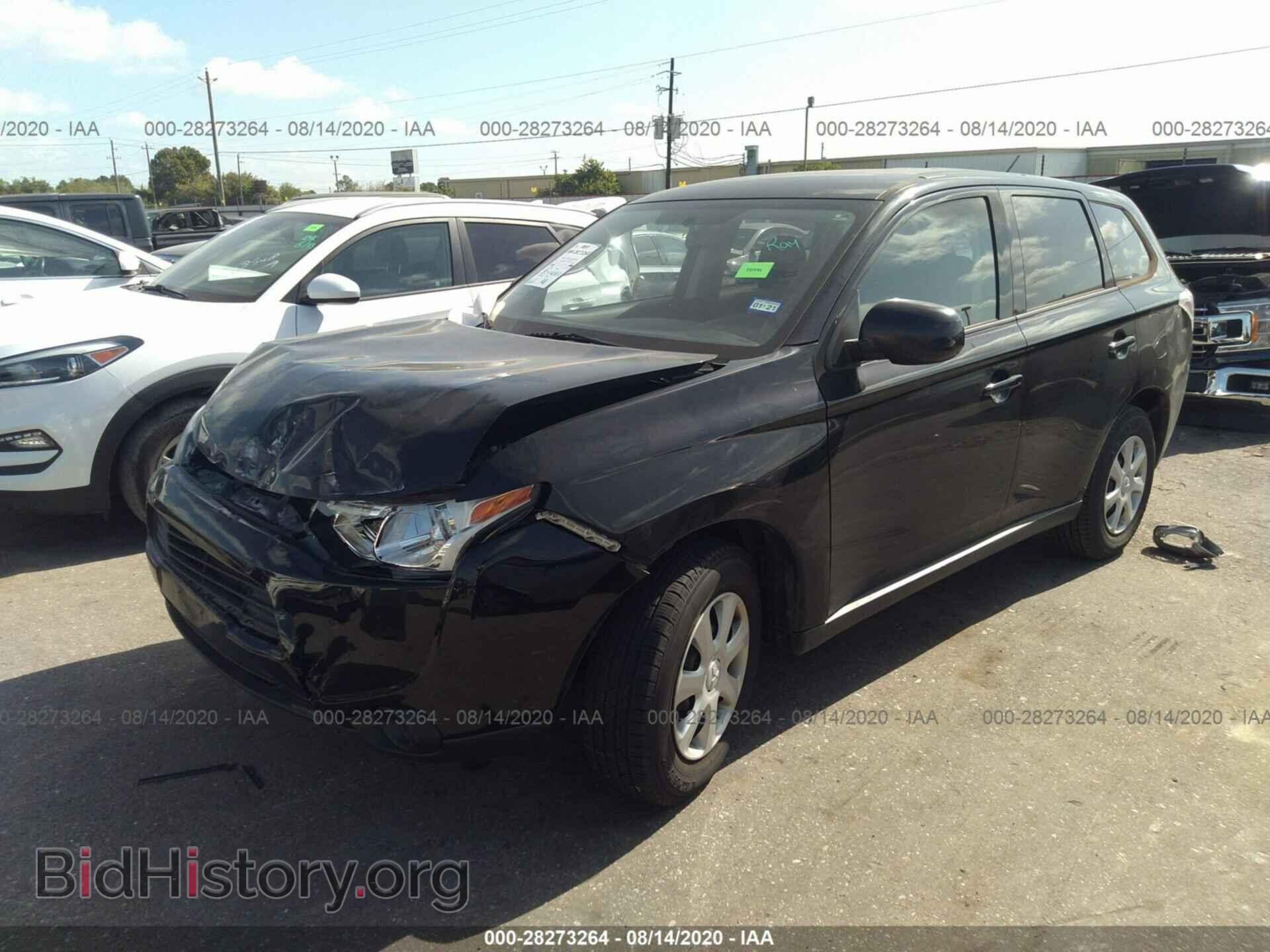 2014 MITSUBISHI OUTLANDER - VIN: JA4AD2A31EZ010501 - Фото 2