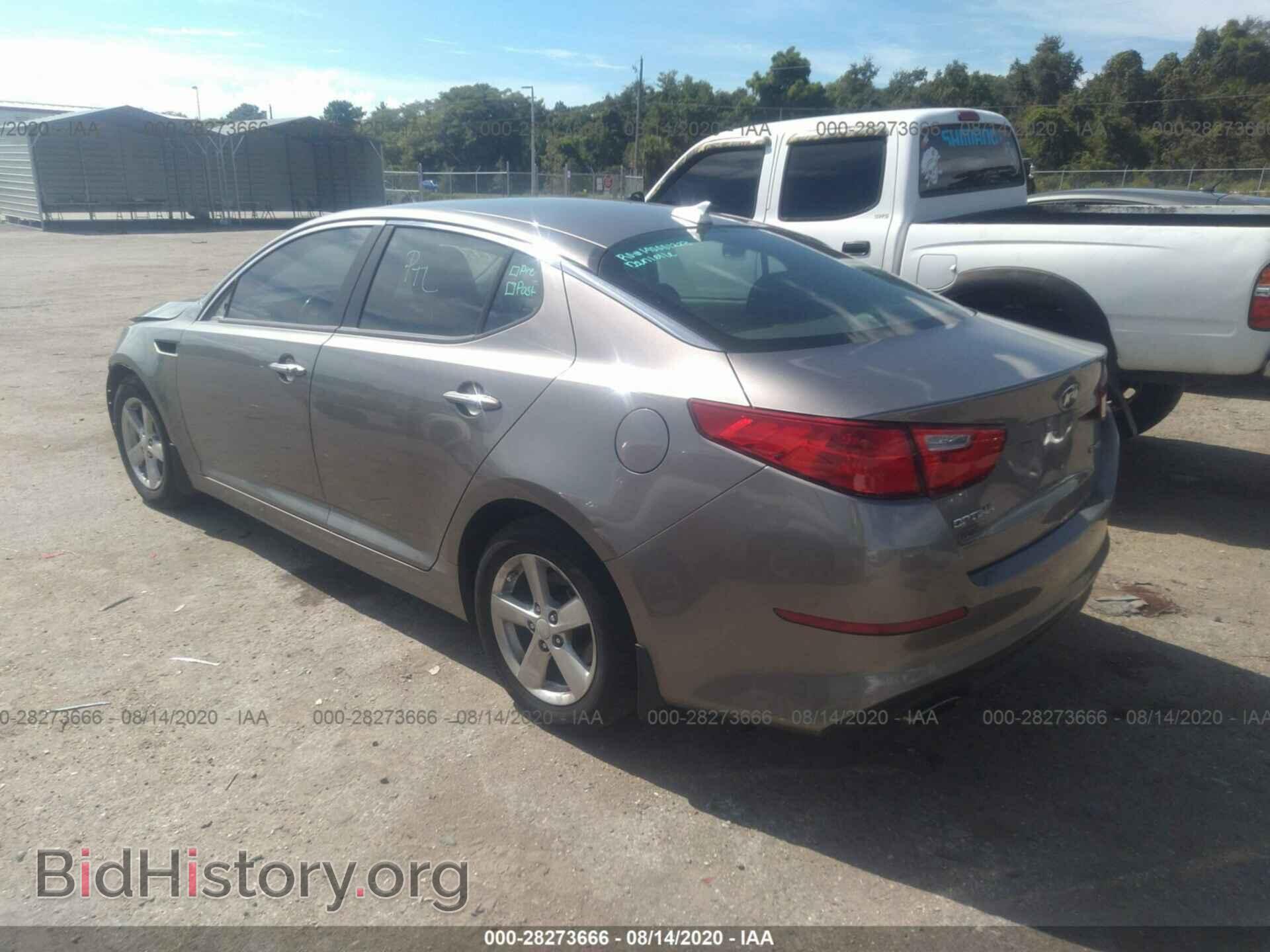 2015 KIA OPTIMA - VIN: 5XXGN4A76FG498084 - Photo 3