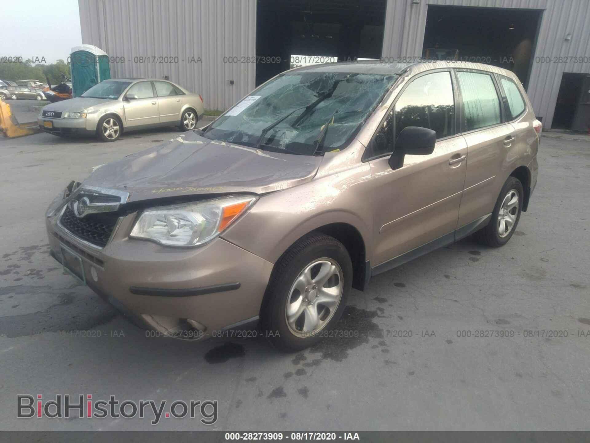 2014 SUBARU FORESTER - VIN: JF2SJAAC2EH414993 - Фото 2