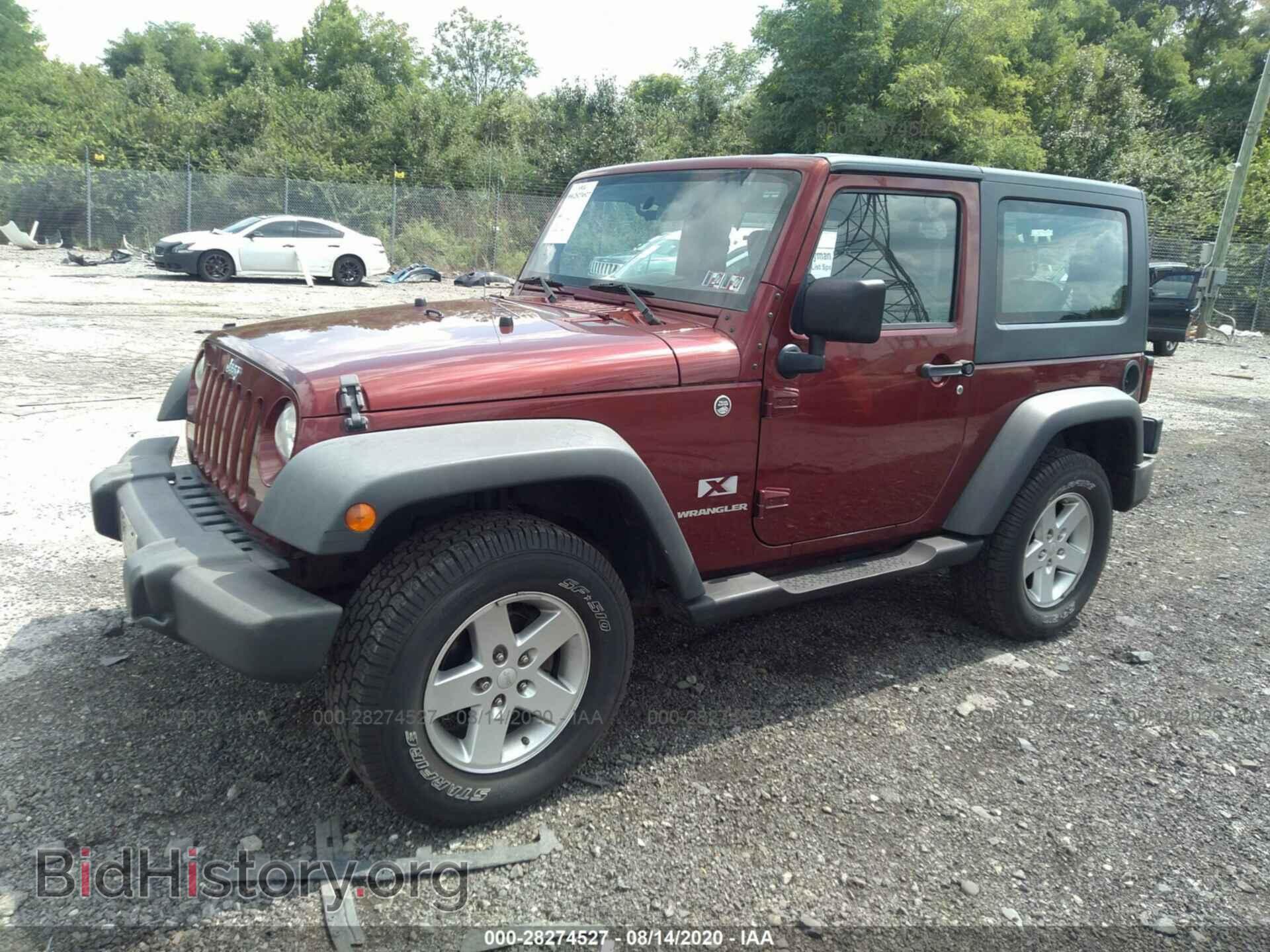 2008 JEEP WRANGLER - VIN: 1J4FA24198L516237 - Фото 2