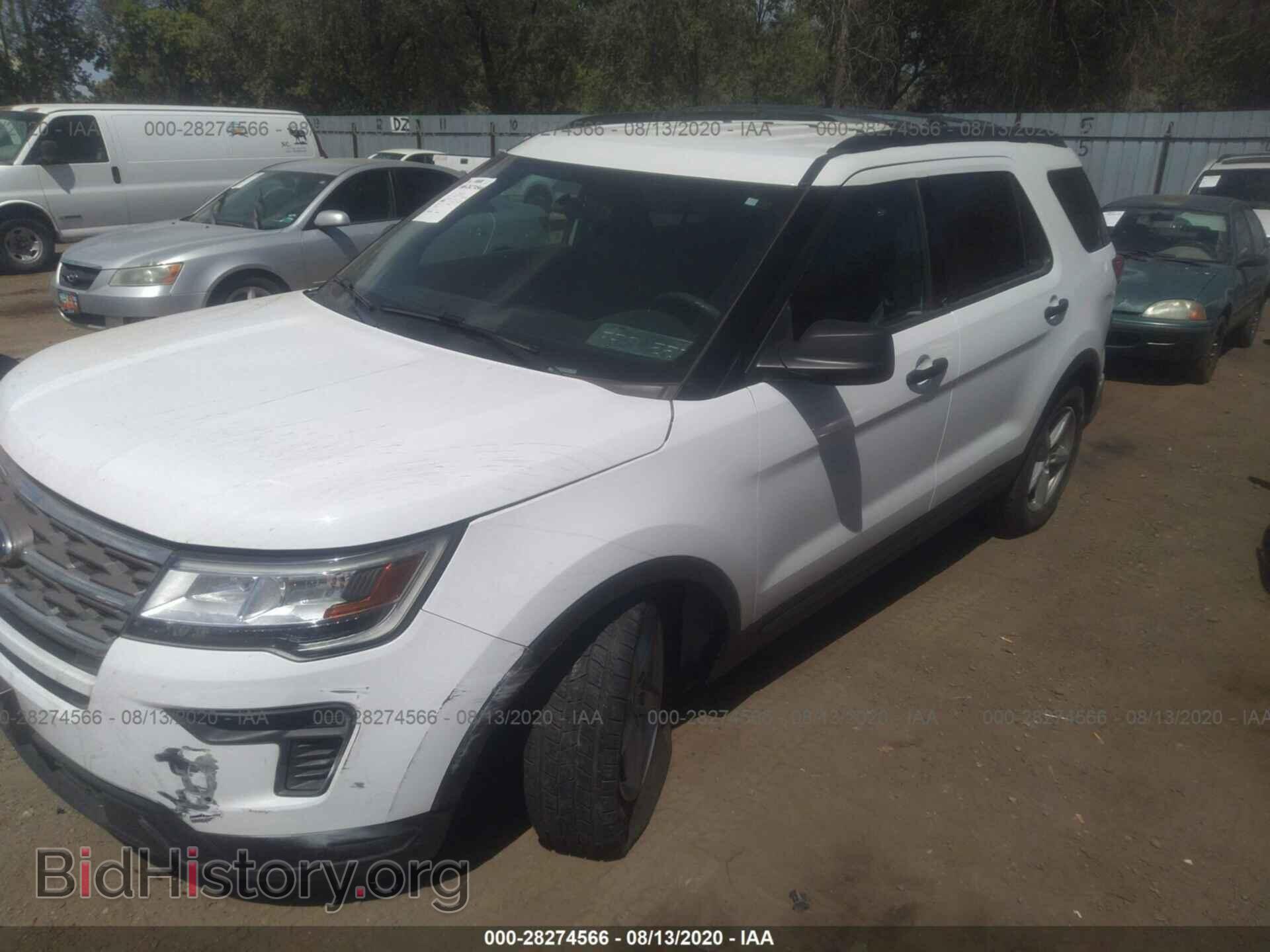 2018 FORD EXPLORER - VIN: 1FM5K8B88JGA90830 - Фото 2
