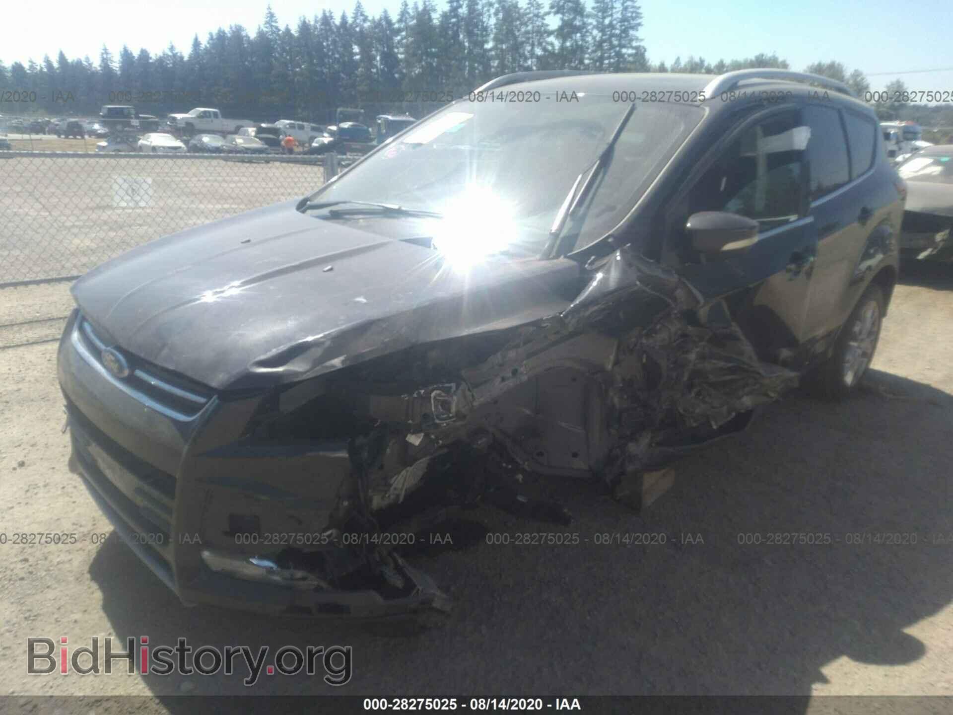 2014 FORD ESCAPE - VIN: 1FMCU9JX2EUE27712 - Фото 2