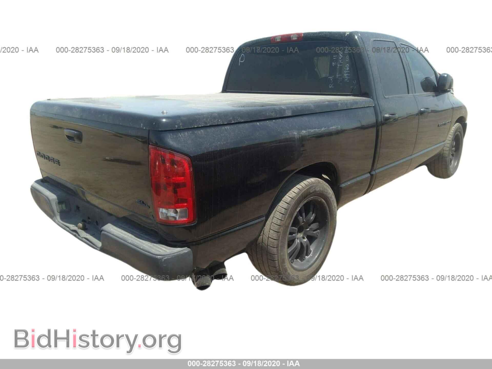 2003 DODGE RAM 1500 - VIN: 1D7HA18N13S149960 - Фото 4