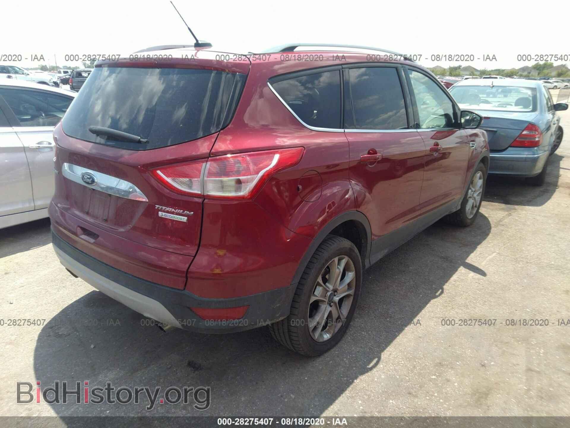2014 FORD ESCAPE - VIN: 1FMCU0JX8EUB28933 - Фото 4